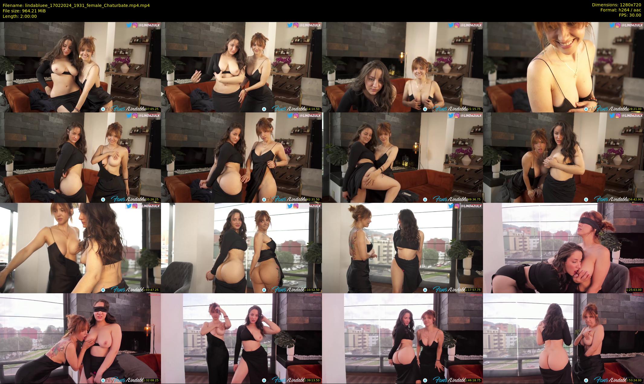 lindabluee — 120 minute Chaturbate female cam show recording, 720p, Feb 17, 2024
