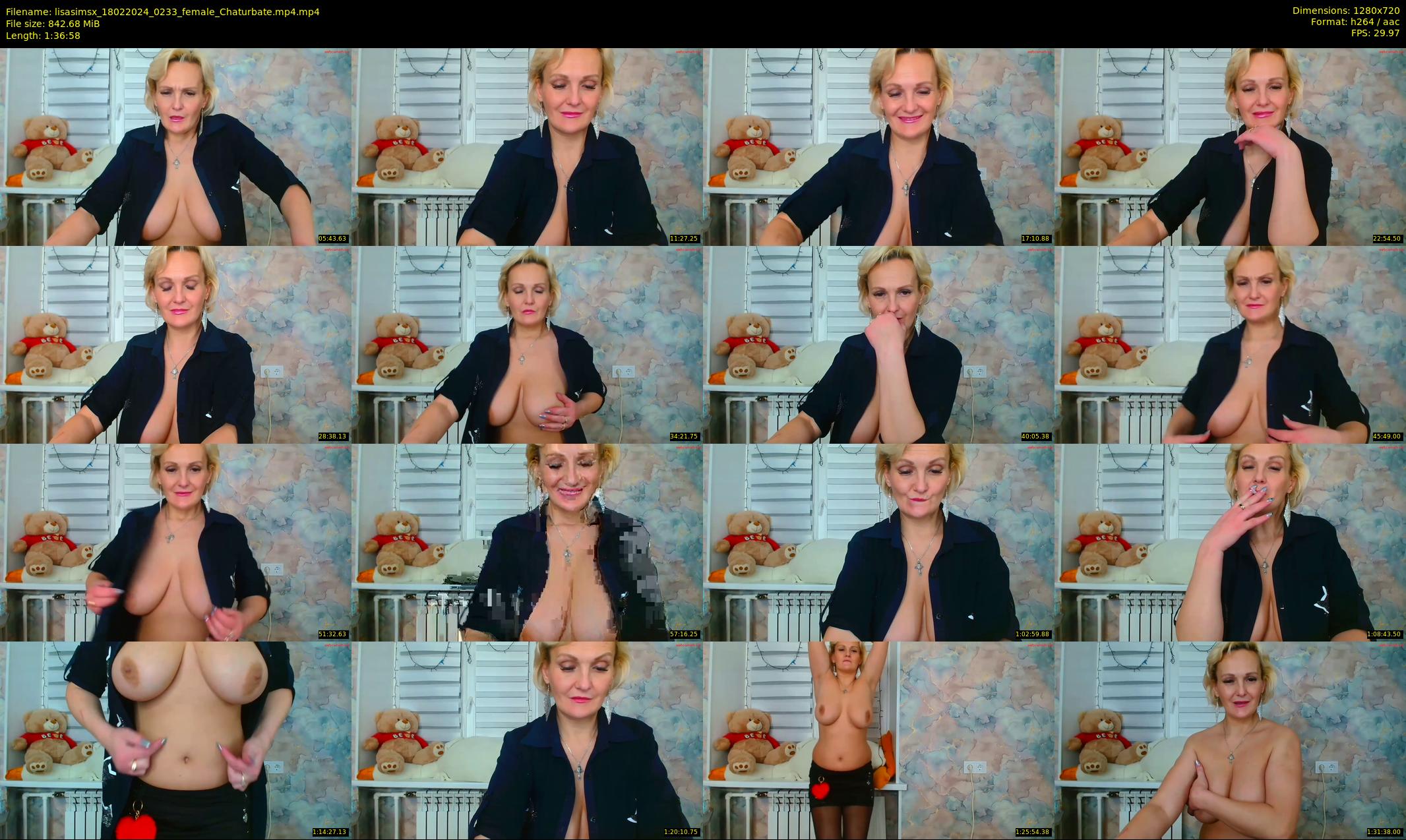 lisasimsx — 97 minute Chaturbate female cam show recording, 720p, Feb 18, 2024