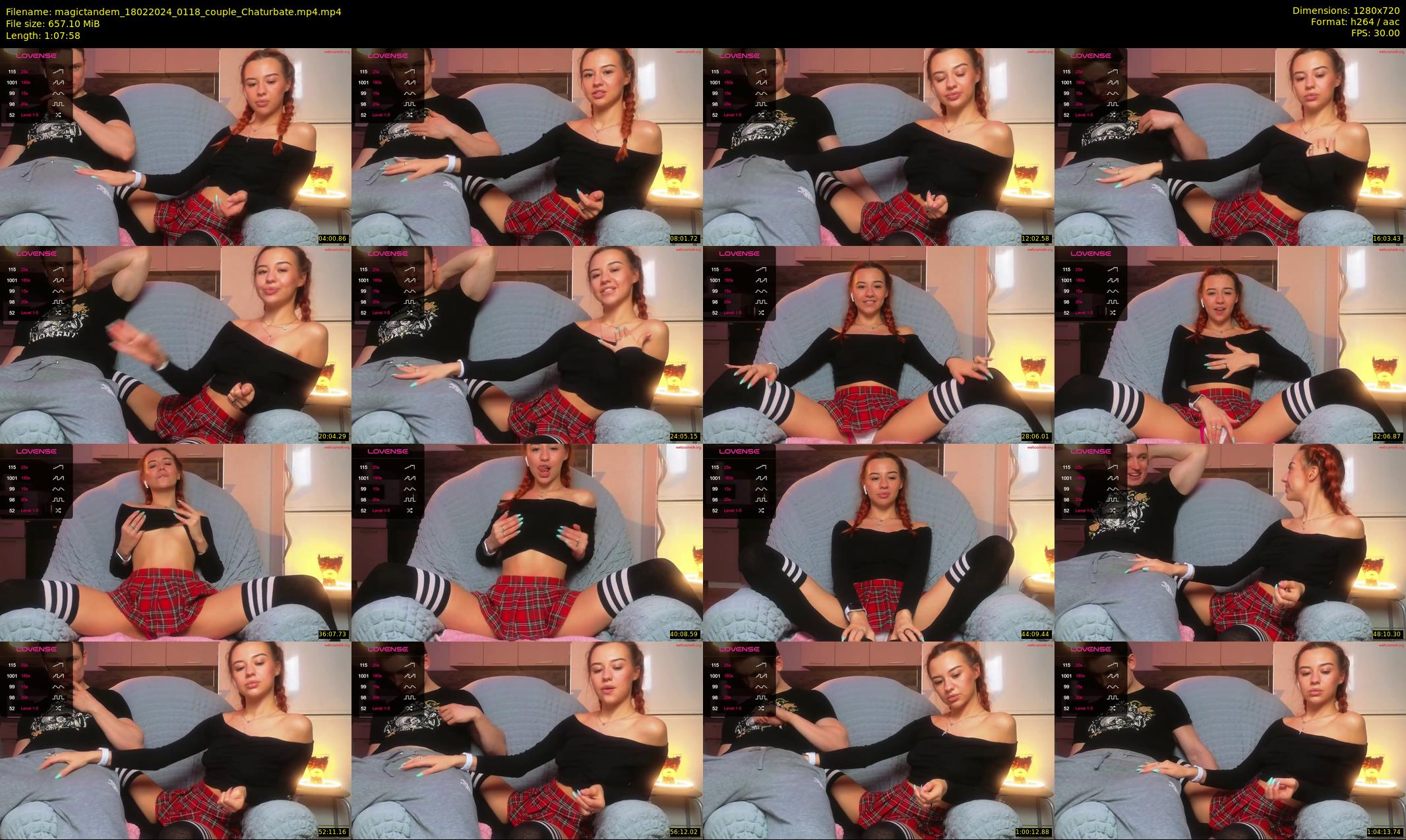 magictandem — 68 minute Chaturbate couple cam show recording, 720p, Feb 18, 2024