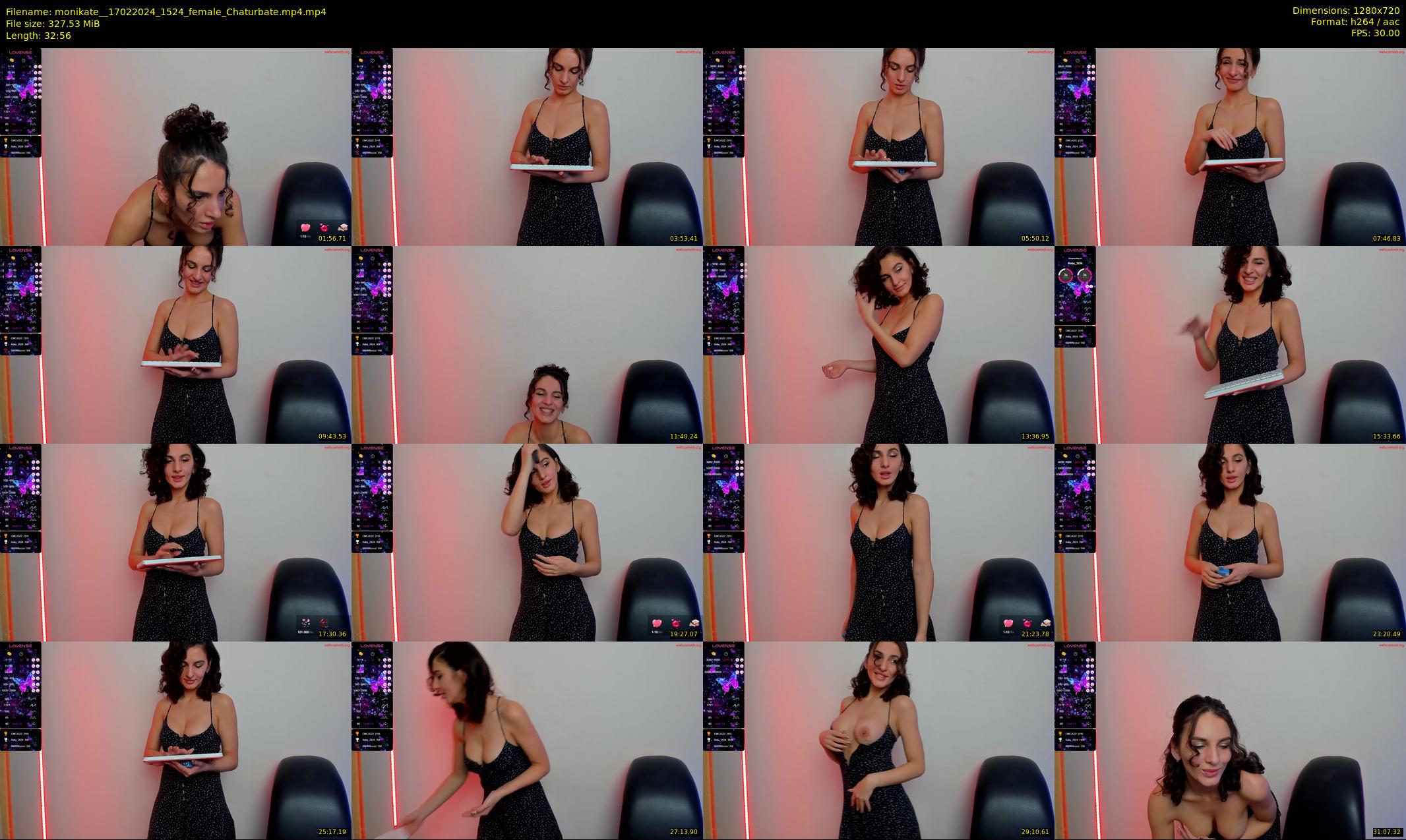 monikate_ — 33 minute Chaturbate couple cam show recording, 720p, Feb 17, 2024