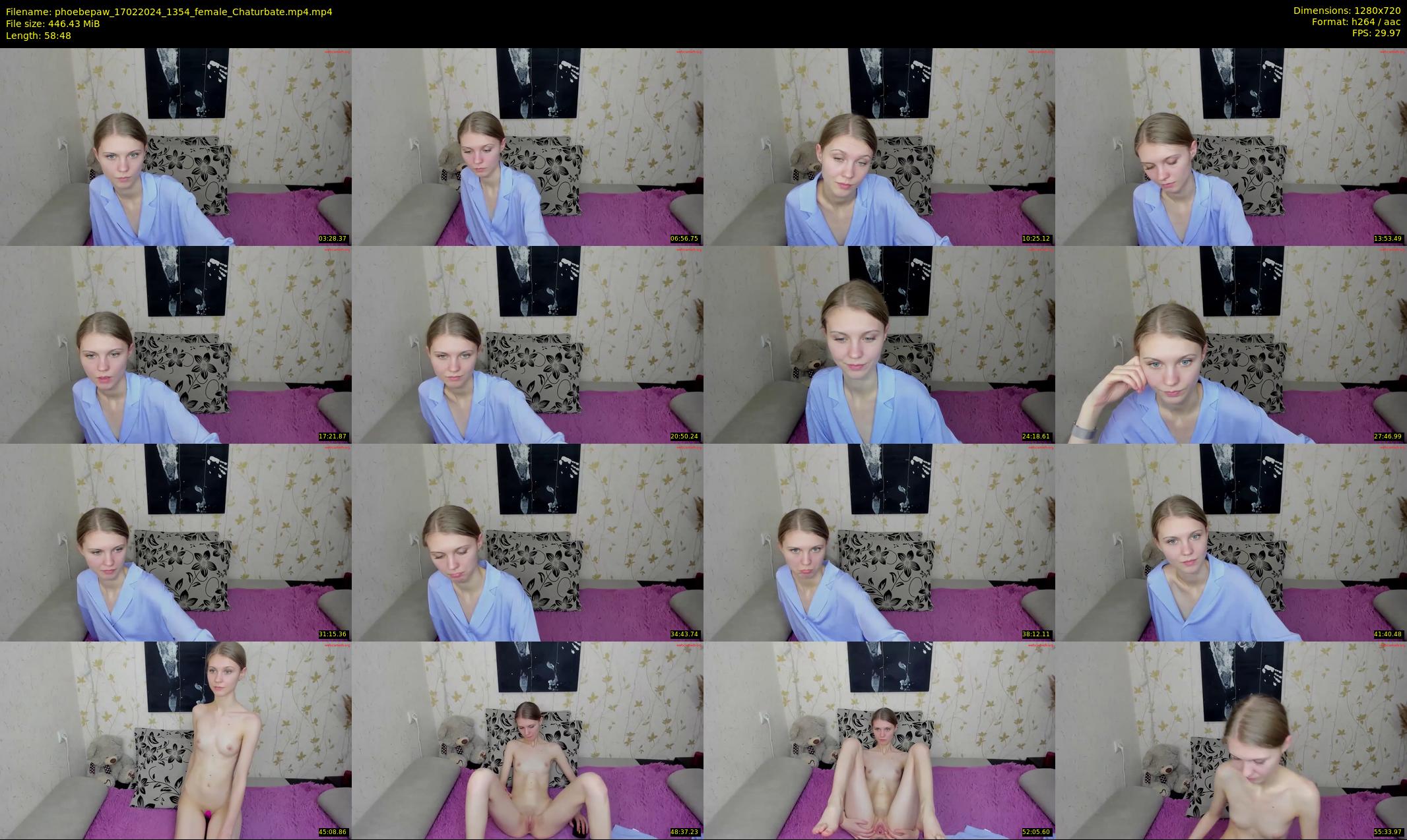 phoebepaw — 59 minute Chaturbate female cam show recording, 720p, Feb 17, 2024