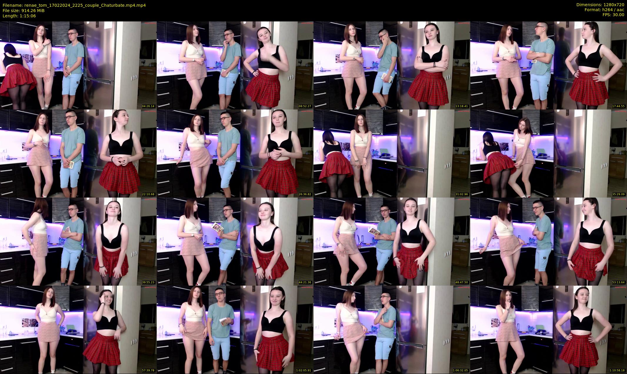 renae_tom — 76 minute Chaturbate couple cam show recording, 720p, Feb 17, 2024