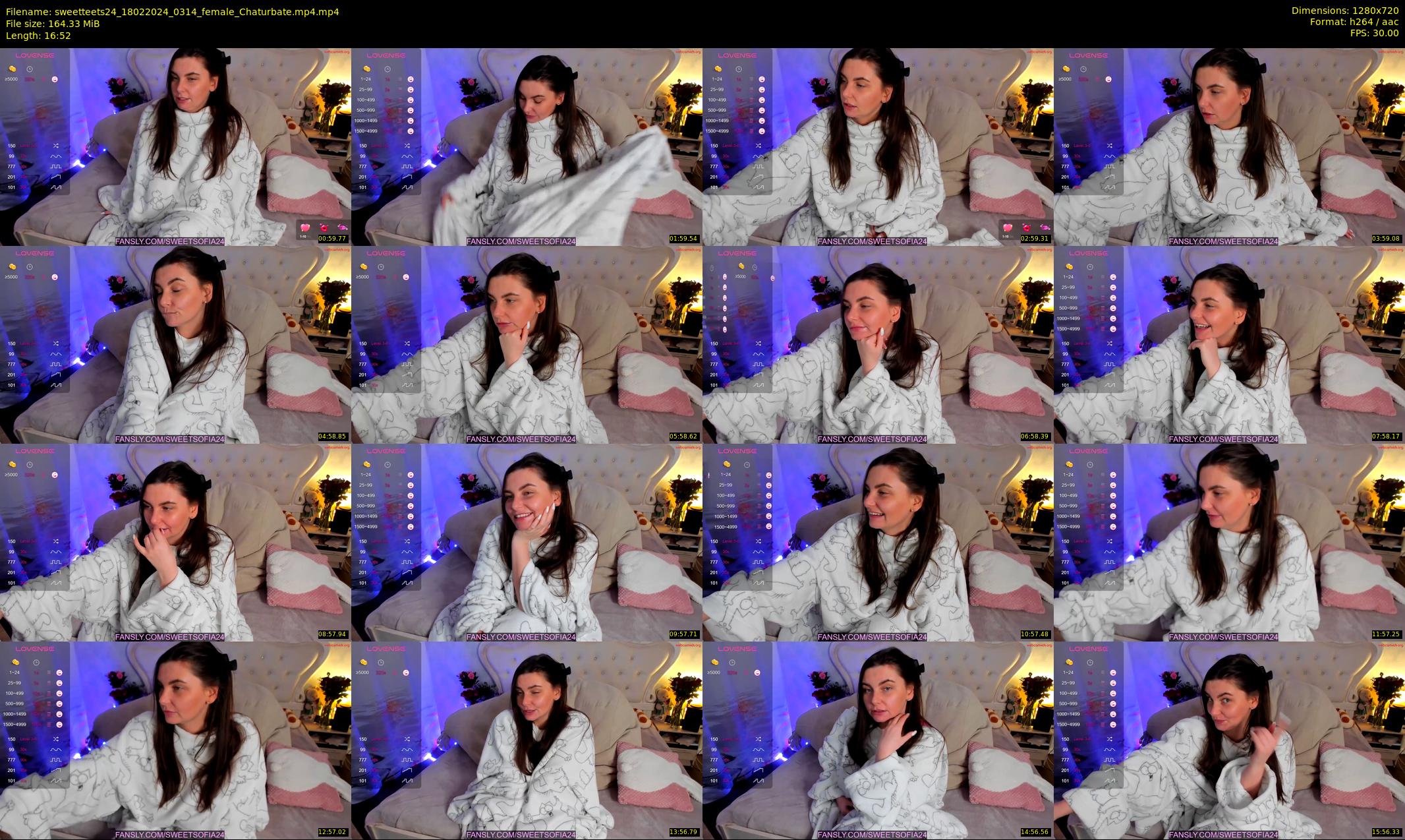 sweetteets24 — 17 minute Chaturbate female cam show recording, 720p, Feb 18, 2024