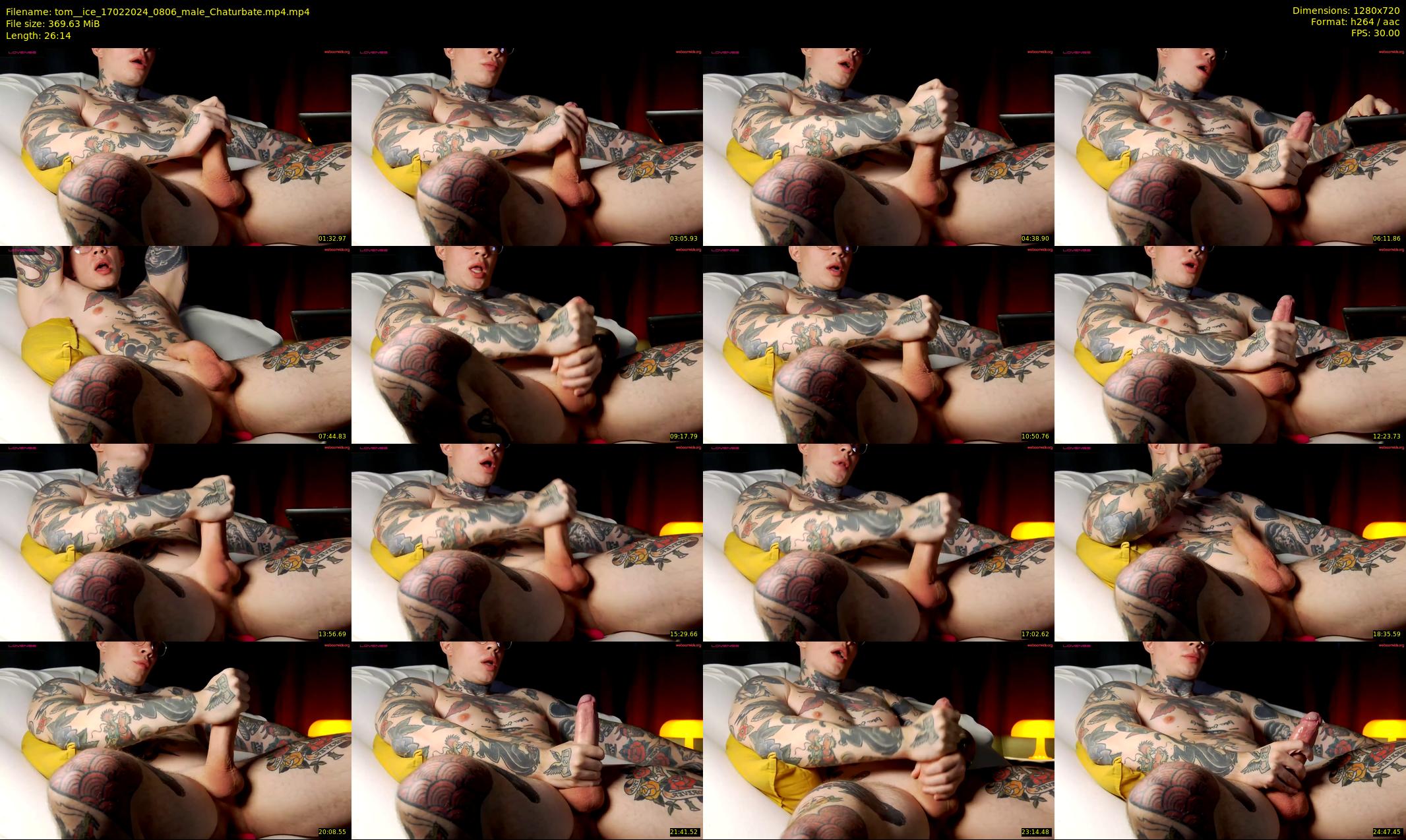 tom__ice — 27 minute Chaturbate male cam show recording, 720p, Feb 17, 2024