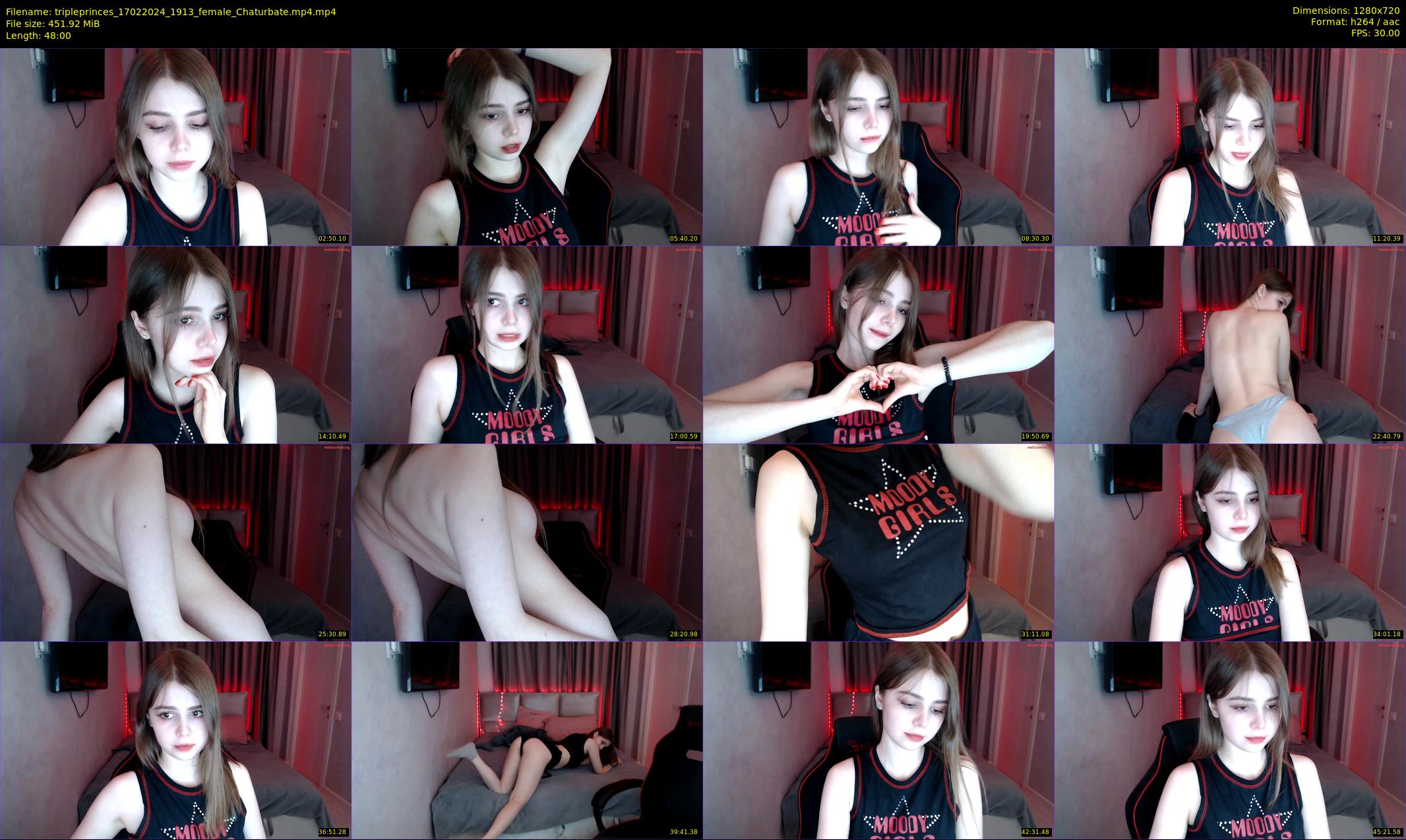 tripleprinces — 48 minute Chaturbate female cam show recording, 720p, Feb 17, 2024