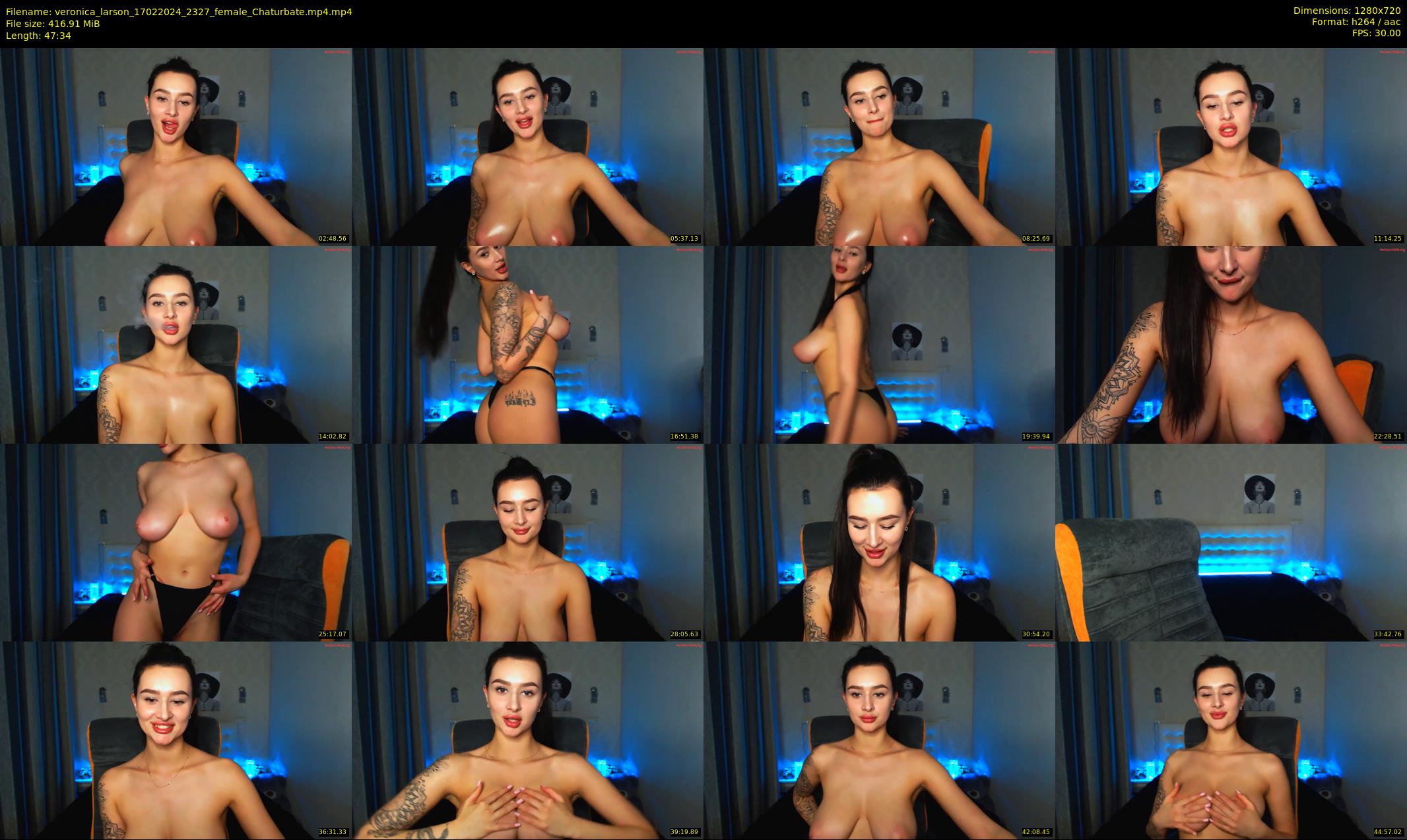 veronica_larson — 48 minute Chaturbate female cam show recording, 720p, Feb 17, 2024