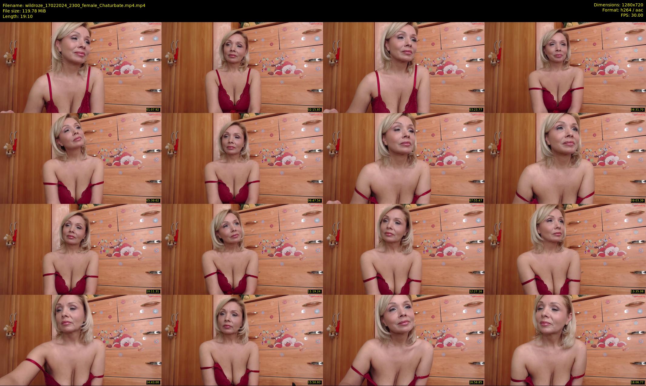 wildroze — 20 minute Chaturbate female cam show recording, 720p, Feb 17, 2024