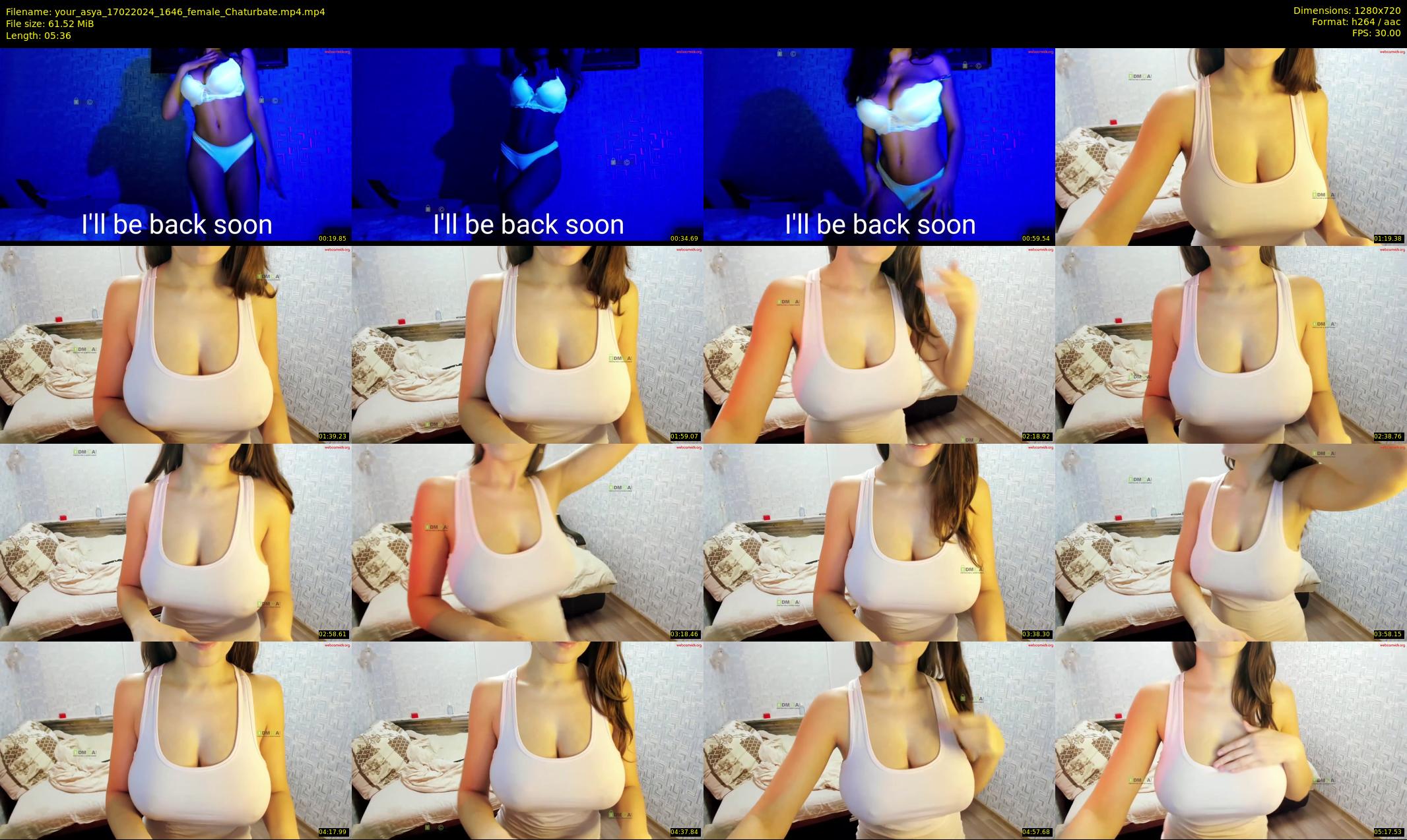 your_asya — 6 minute Chaturbate female cam show recording, 720p, Feb 17, 2024