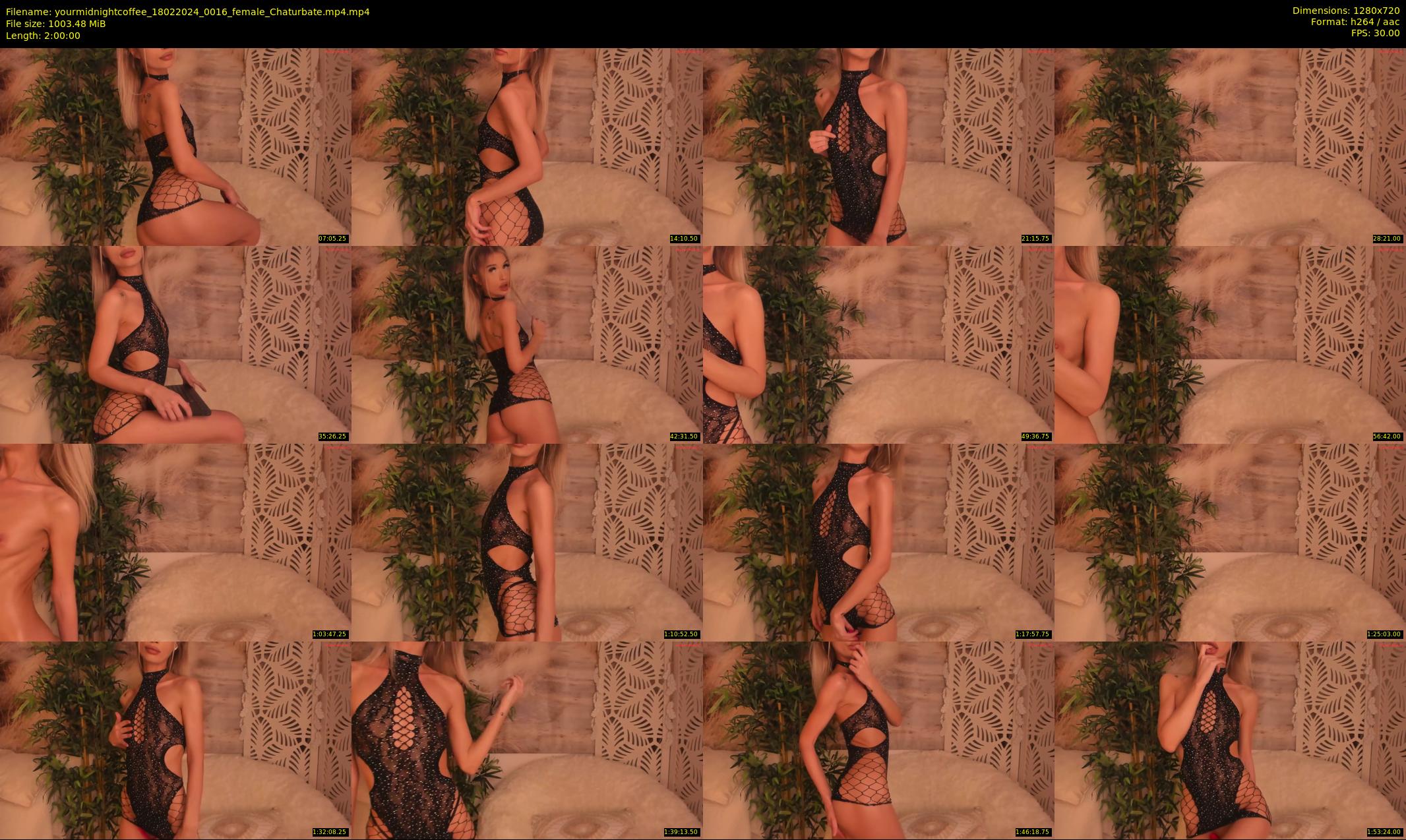 yourmidnightcoffee — 120 minute Chaturbate female cam show recording, 720p, Feb 18, 2024