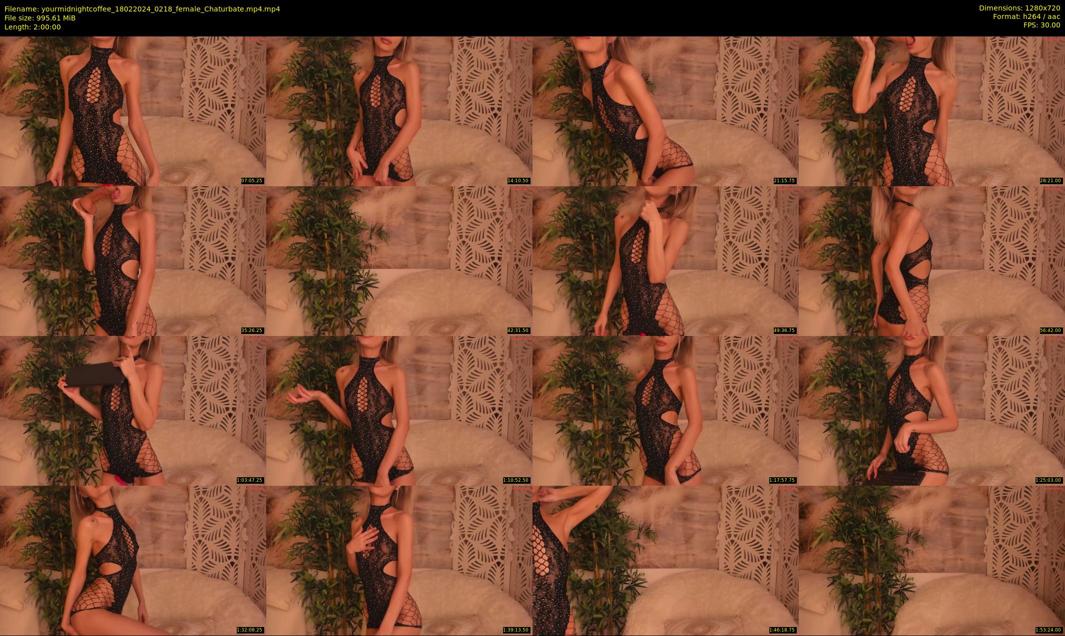 yourmidnightcoffee — 120 minute Chaturbate female cam show recording, 720p, Feb 18, 2024