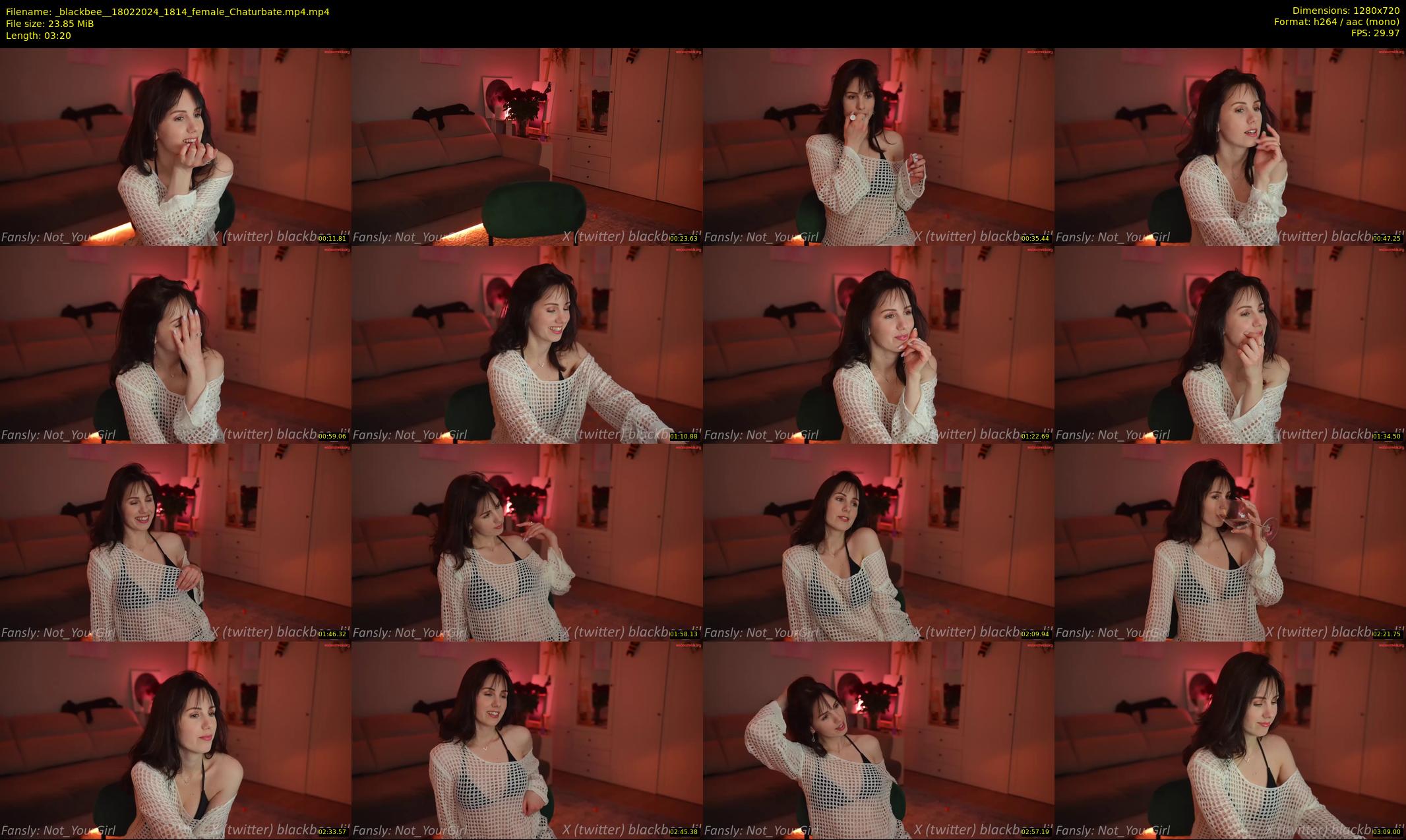 _blackbee_ — 4 minute Chaturbate female cam show recording, 720p, Feb 18, 2024