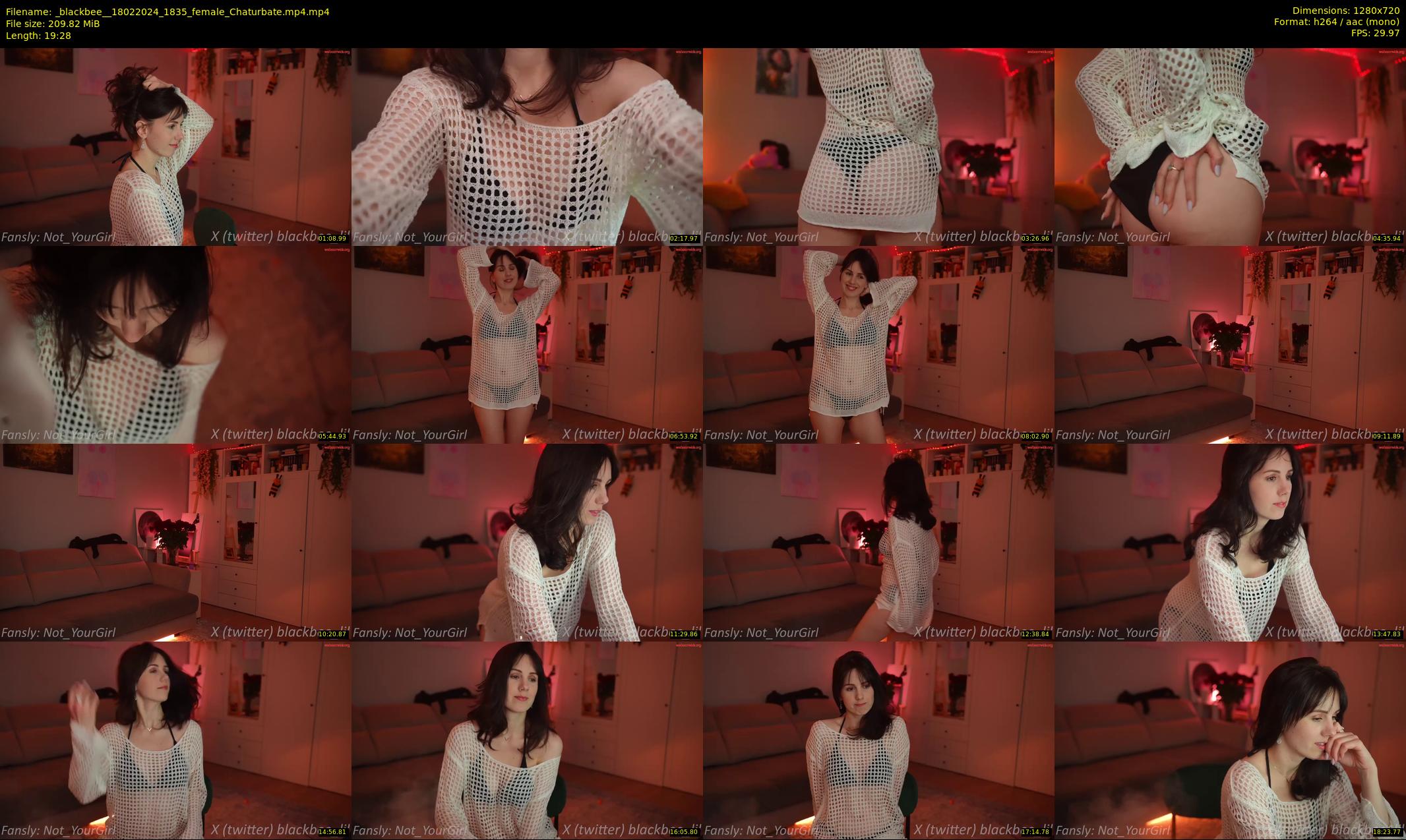 _blackbee_ — 20 minute Chaturbate female cam show recording, 720p, Feb 18, 2024