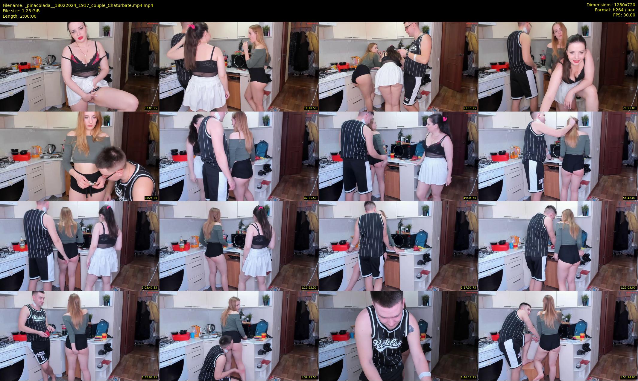 _pinacolada_ — 120 minute Chaturbate couple cam show recording, 720p, Feb 18, 2024