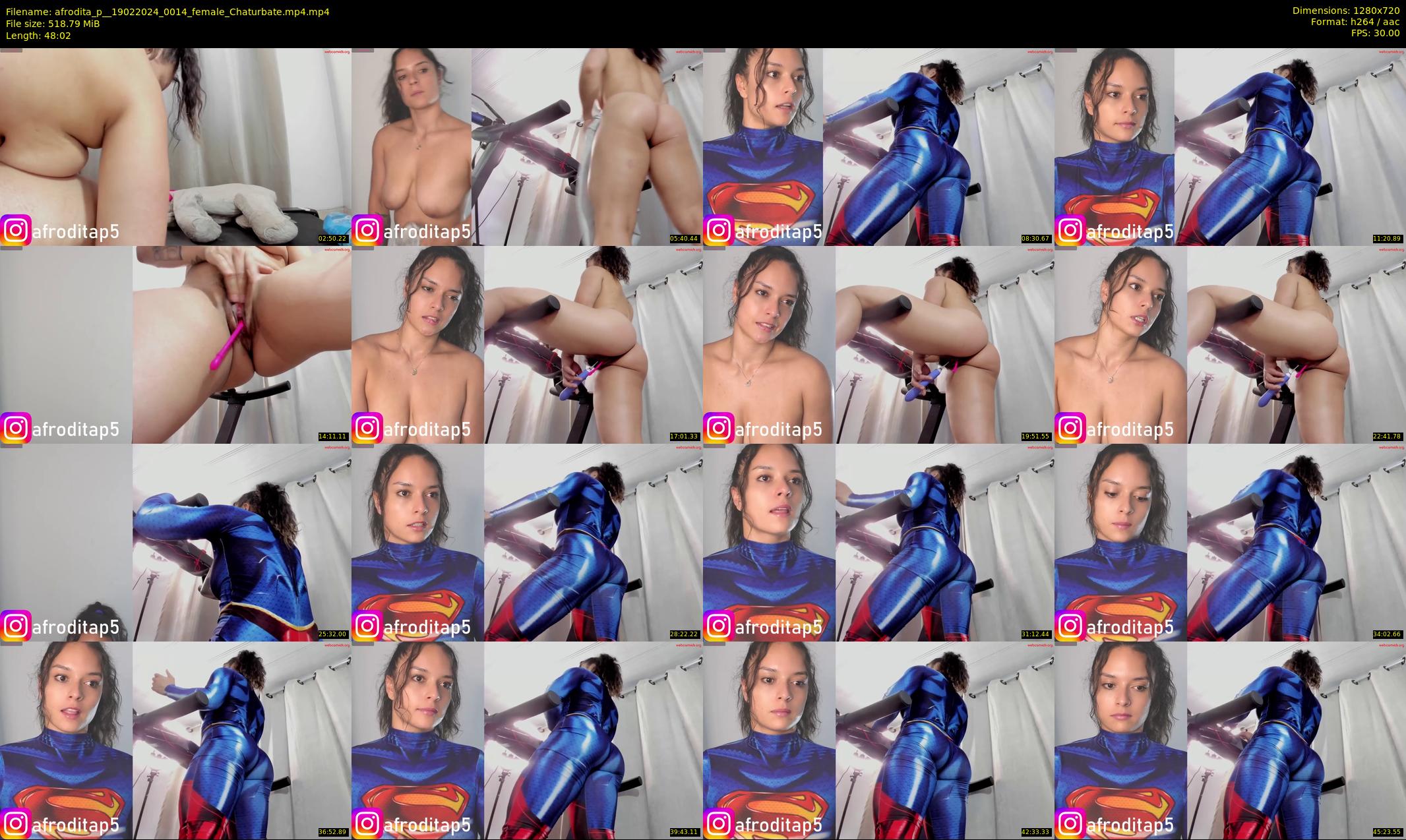 afrodita_p_ — 49 minute Chaturbate female cam show recording, 720p, Feb 19, 2024