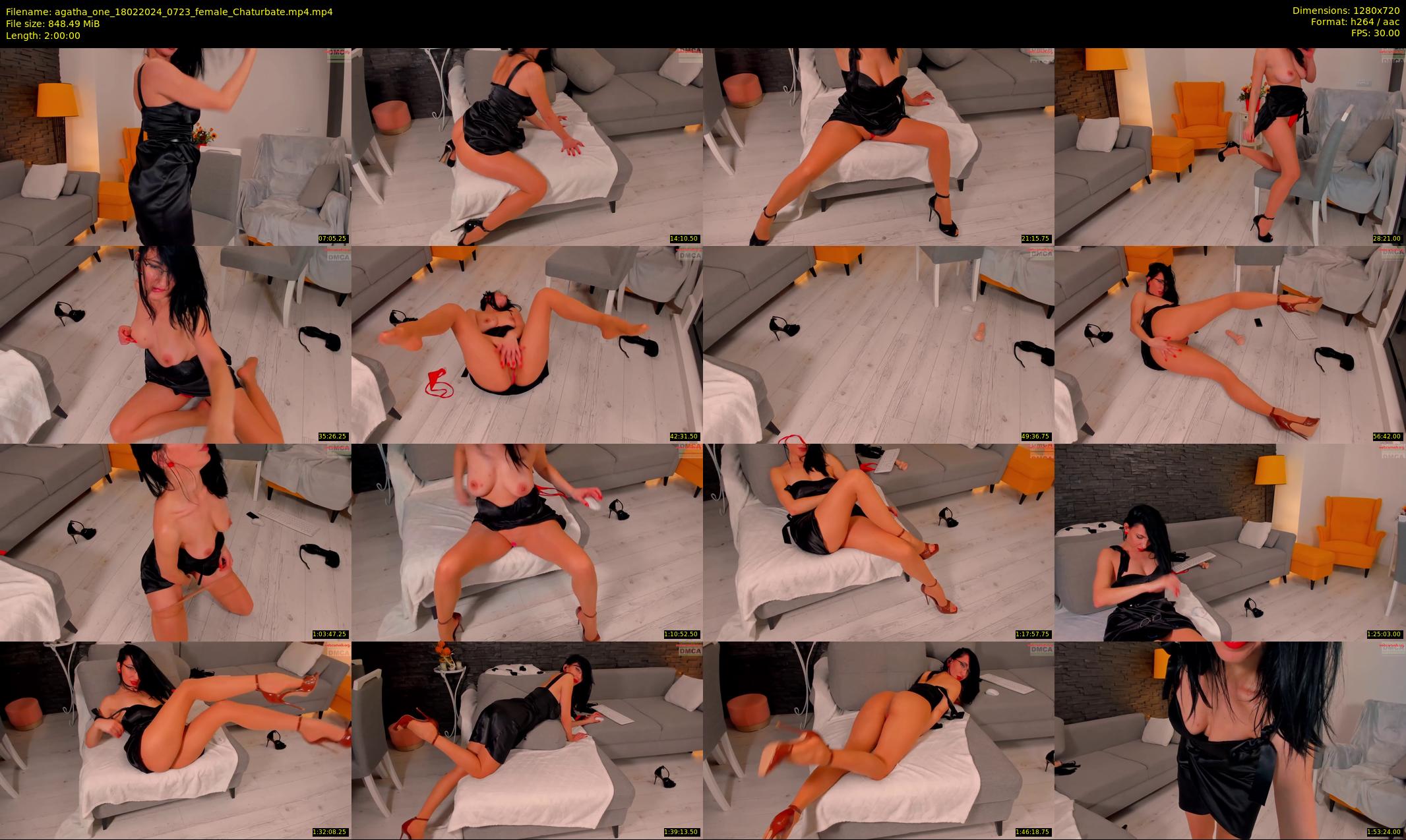 agatha_one — 120 minute Chaturbate female cam show recording, 720p, Feb 18, 2024