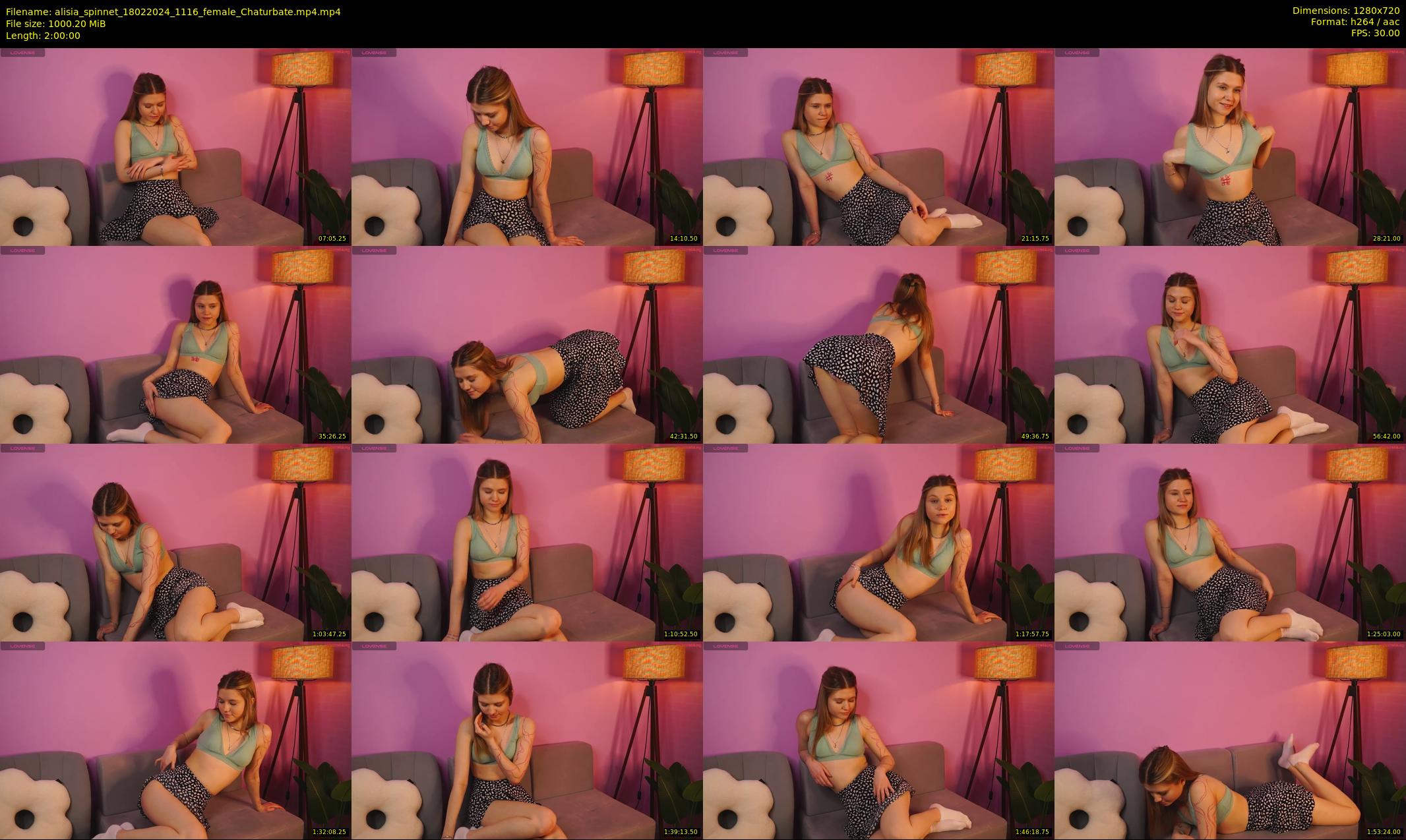 alisia_spinnet — 120 minute Chaturbate female cam show recording, 720p, Feb 18, 2024