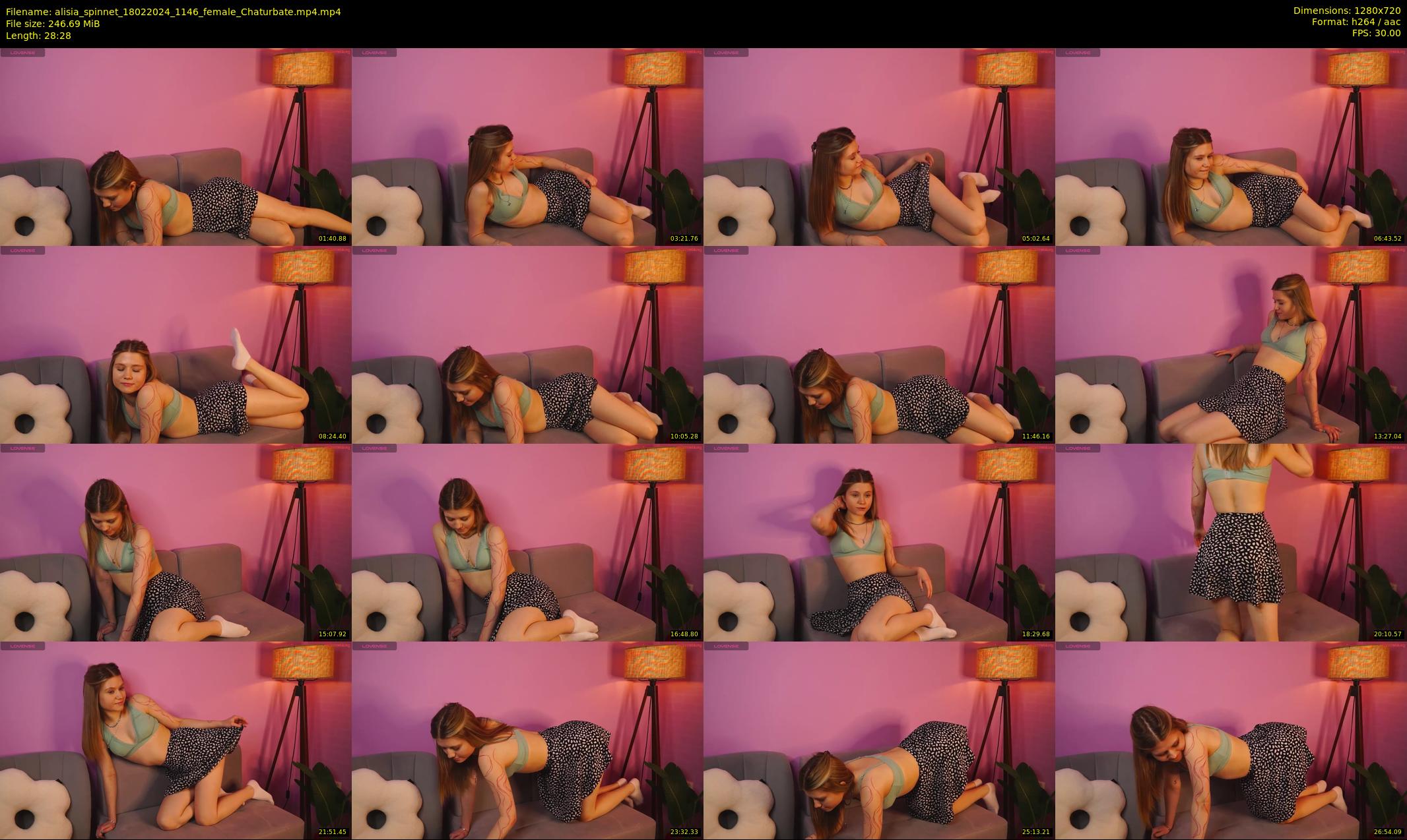 alisia_spinnet — 29 minute Chaturbate female cam show recording, 720p, Feb 18, 2024
