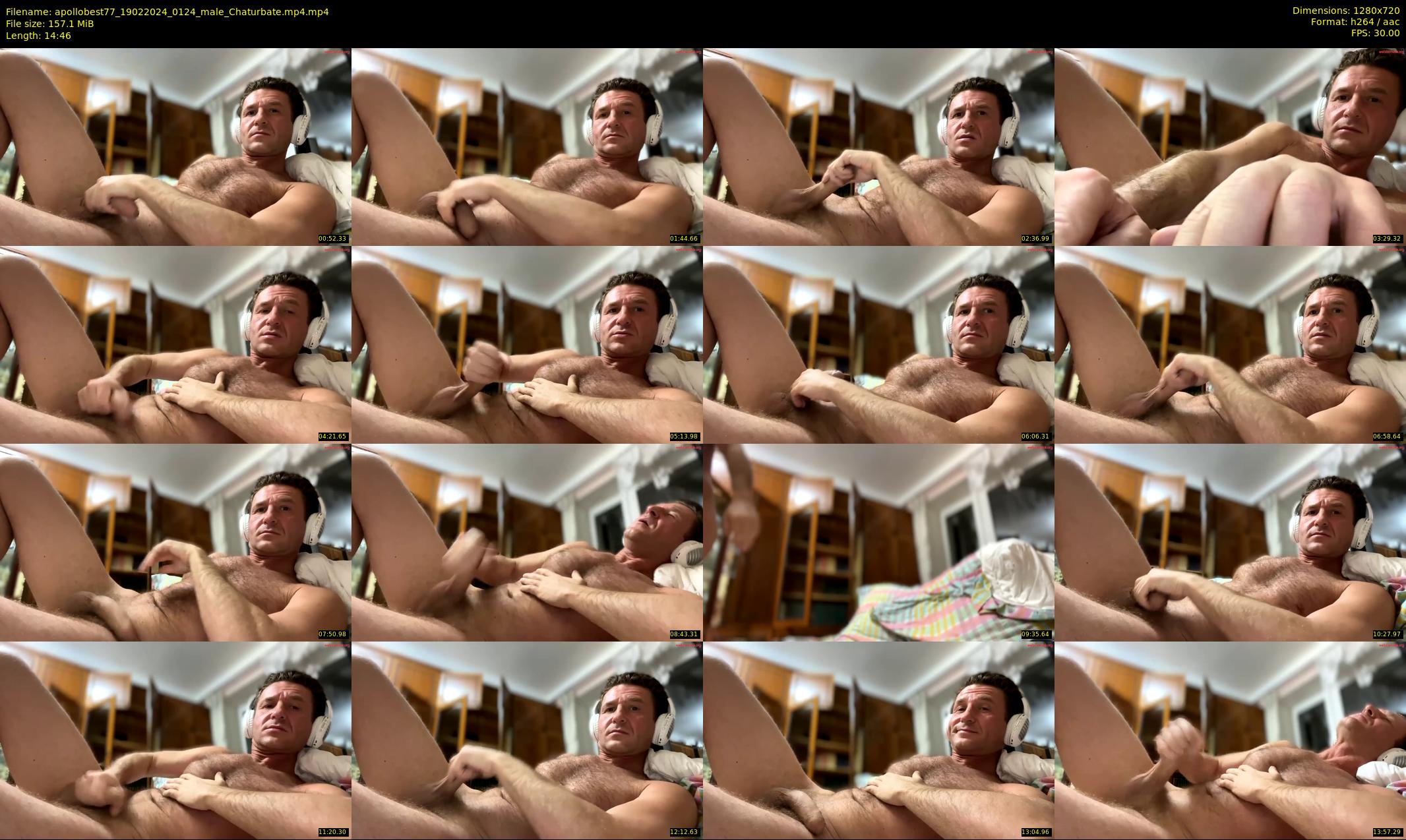 apollobest77 — 15 minute Chaturbate male cam show recording, 720p, Feb 19, 2024
