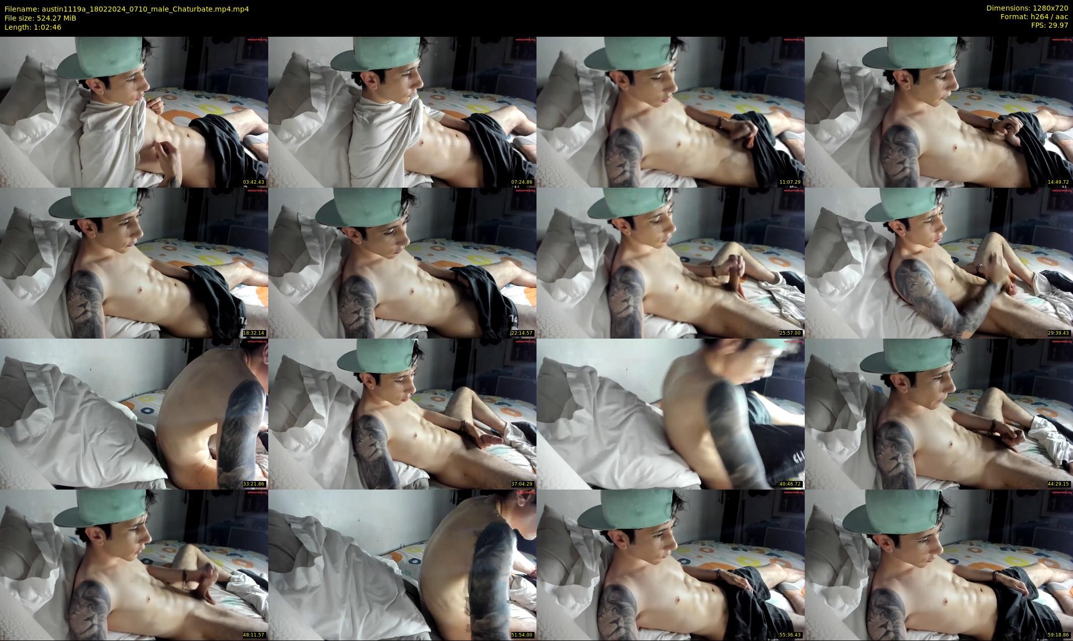 austin1119a — 63 minute Chaturbate male cam show recording, 720p, Feb 18, 2024