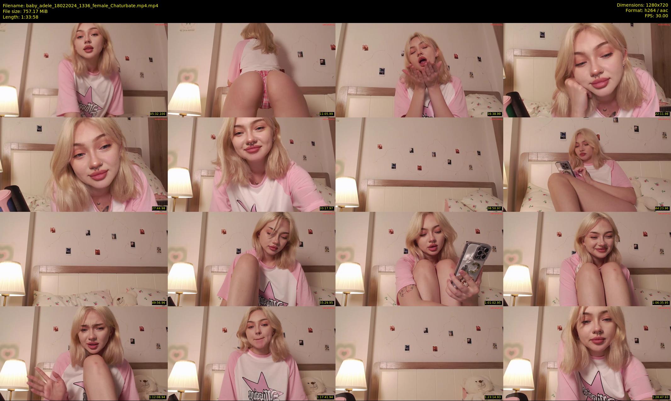 baby_adele — 94 minute Chaturbate female cam show recording, 720p, Feb 18, 2024
