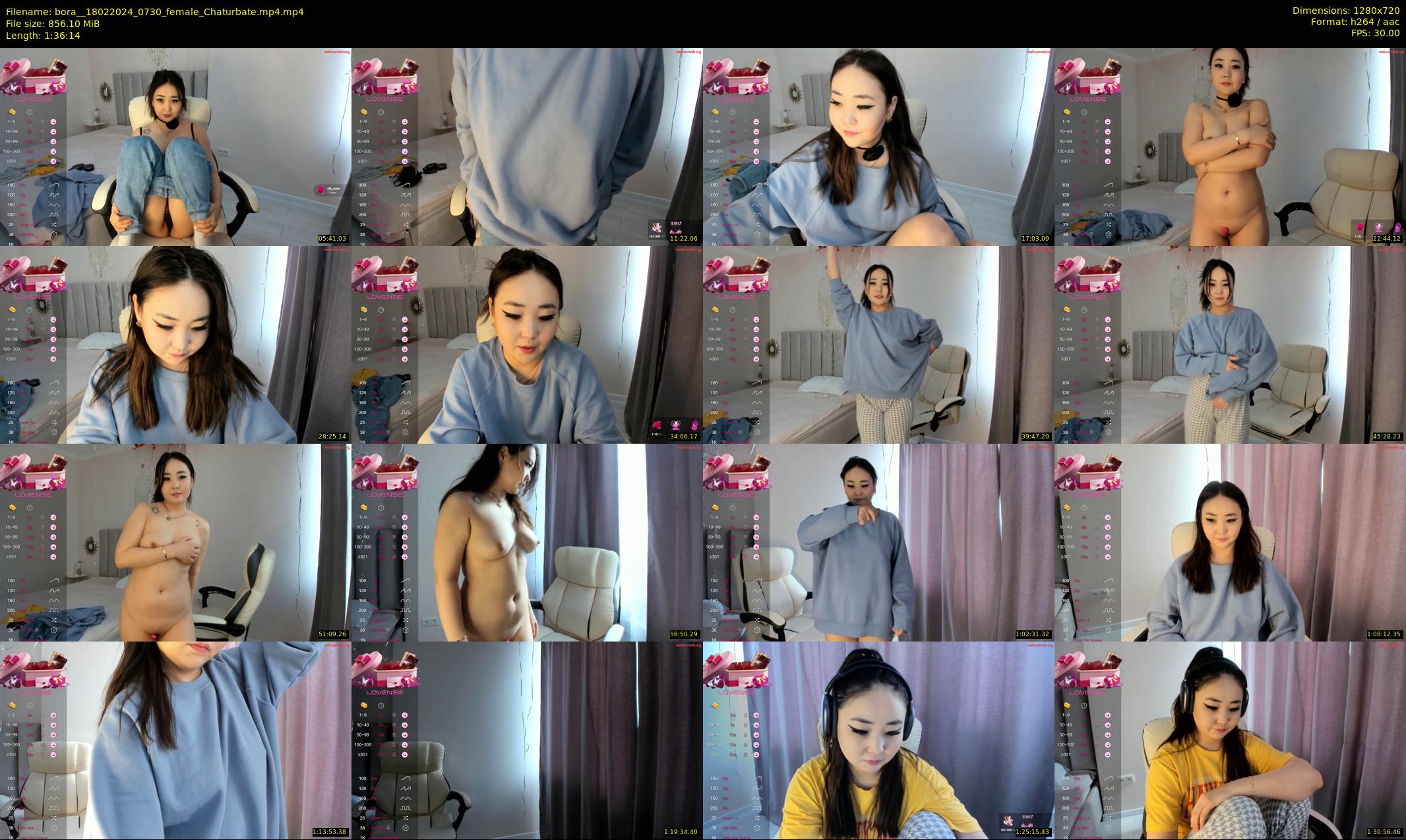 bora_ — 97 minute Chaturbate female cam show recording, 720p, Feb 18, 2024