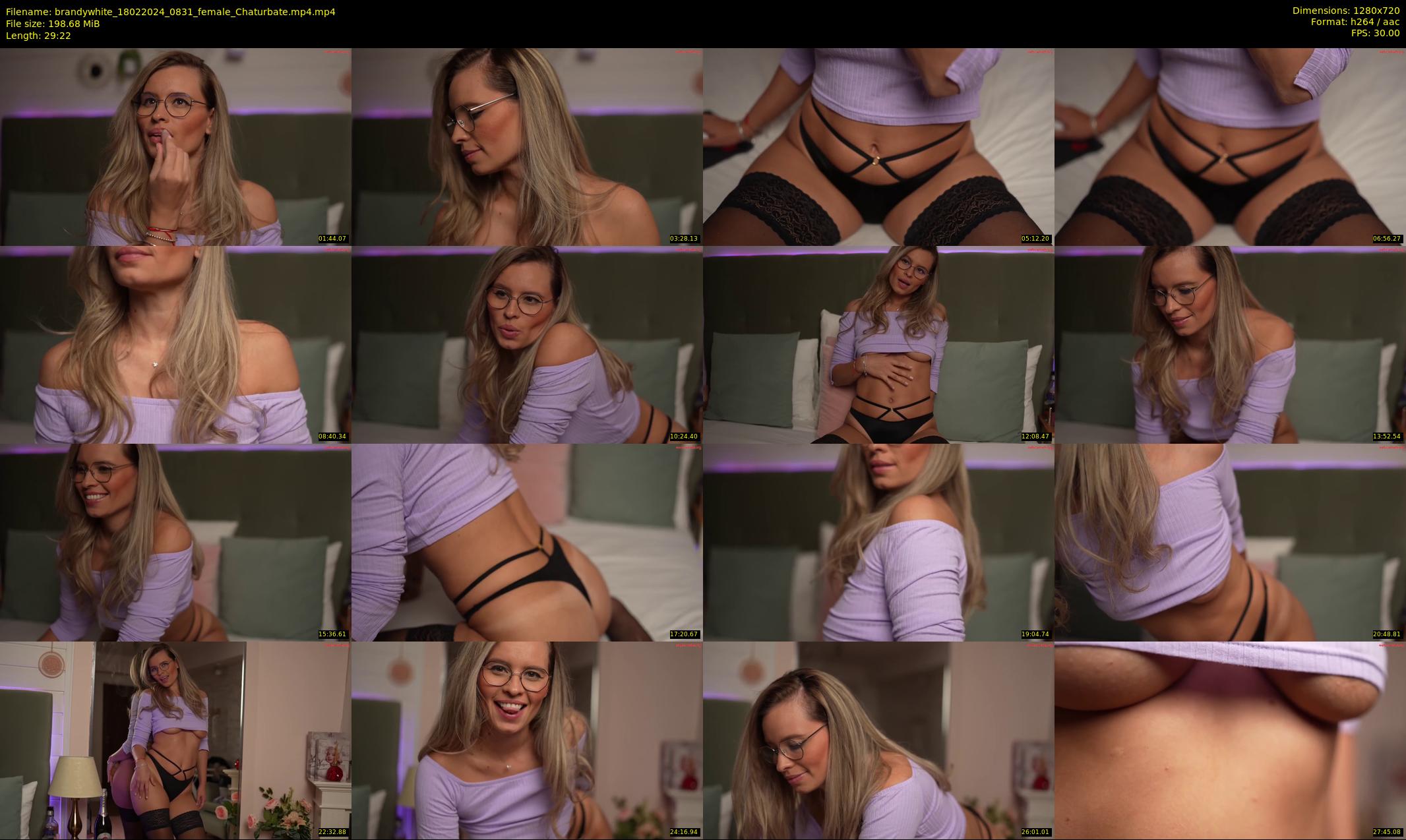 brandywhite — 30 minute Chaturbate female cam show recording, 720p, Feb 18, 2024