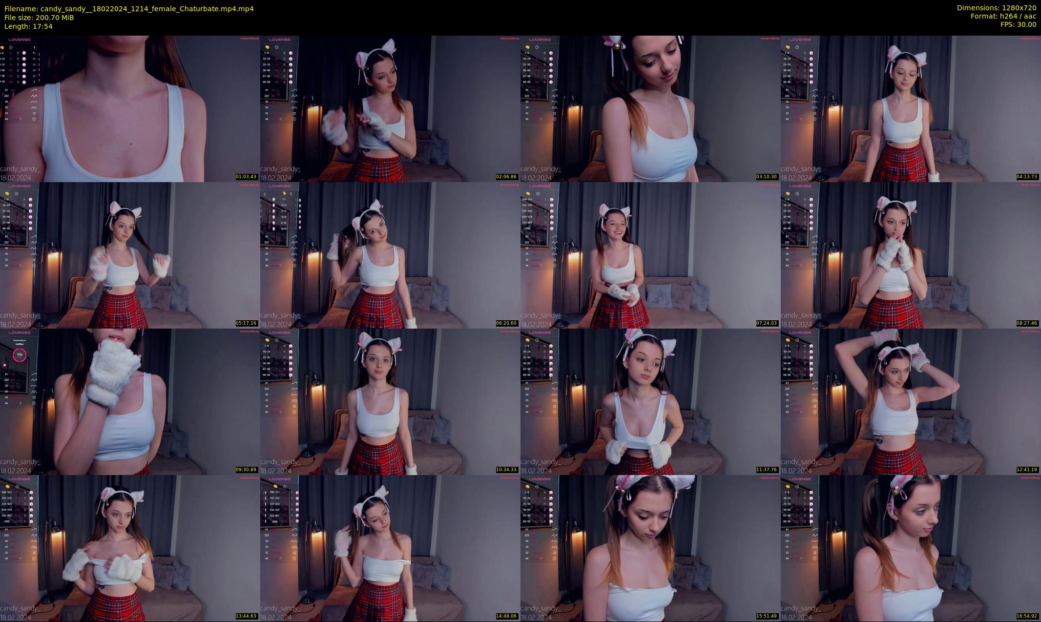 candy_sandy_ — 18 minute Chaturbate female cam show recording, 720p, Feb 18, 2024