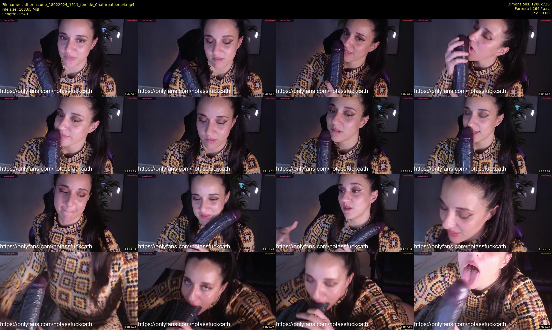 catherinstone — 8 minute Chaturbate female cam show recording, 720p, Feb 18, 2024