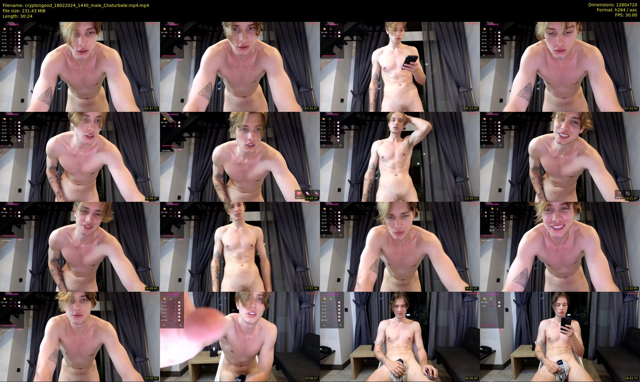 cryptongood — 31 minute Chaturbate male cam show recording, 720p, Feb 18, 2024