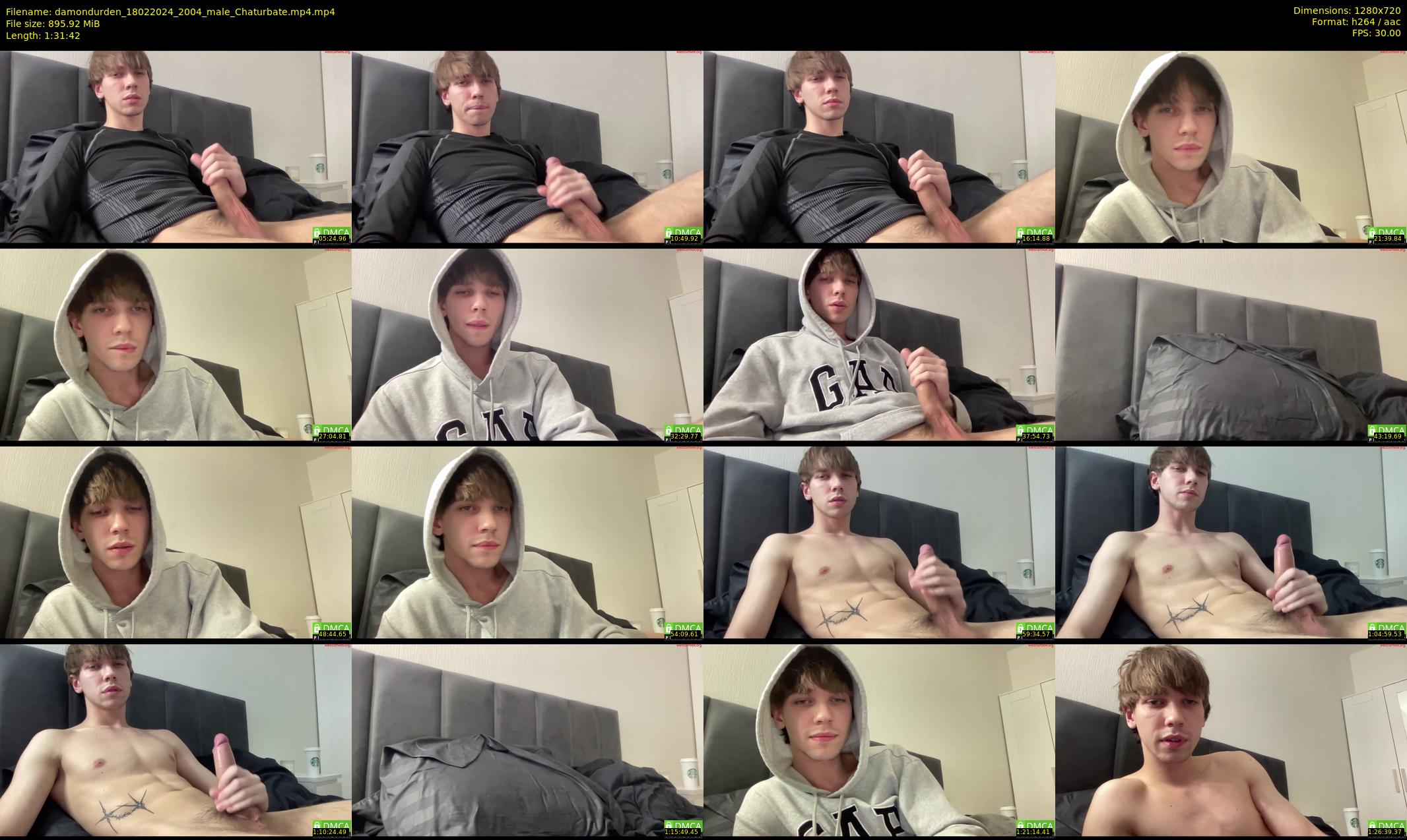 damondurden — 92 minute Chaturbate male cam show recording, 720p, Feb 18, 2024