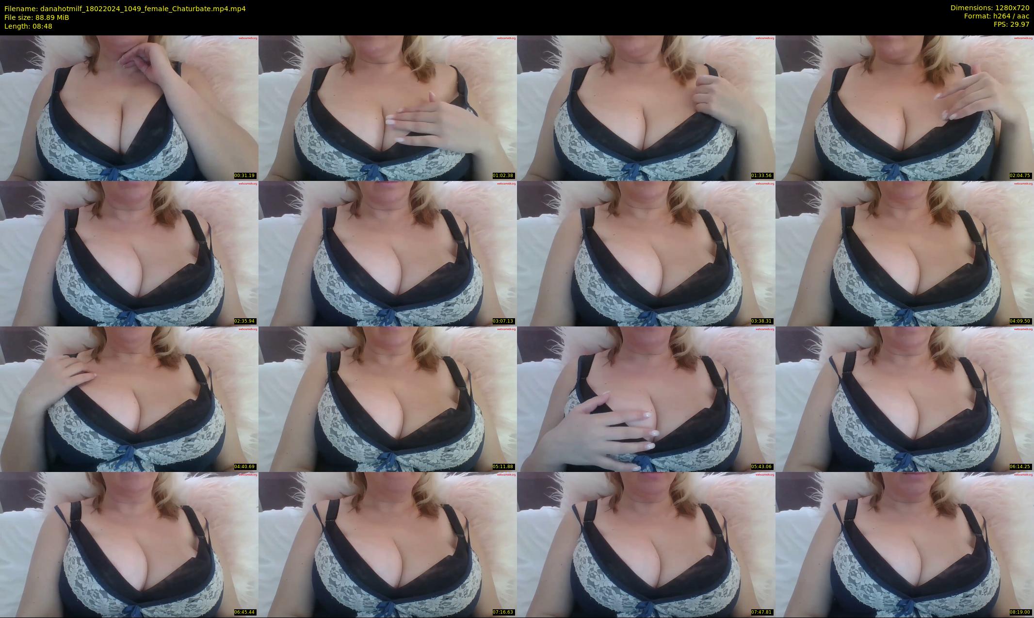 danahotmilf — 9 minute Chaturbate female cam show recording, 720p, Feb 18, 2024