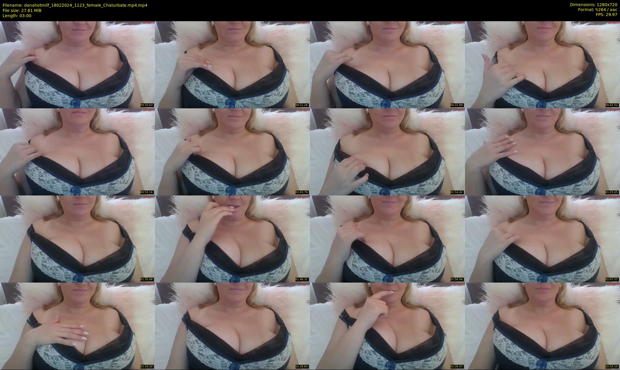 danahotmilf — 3 minute Chaturbate female cam show recording, 720p, Feb 18, 2024