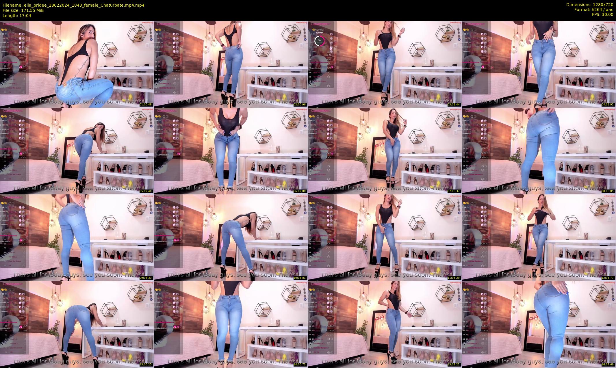 ella_pridee — 18 minute Chaturbate female cam show recording, 720p, Feb 18, 2024