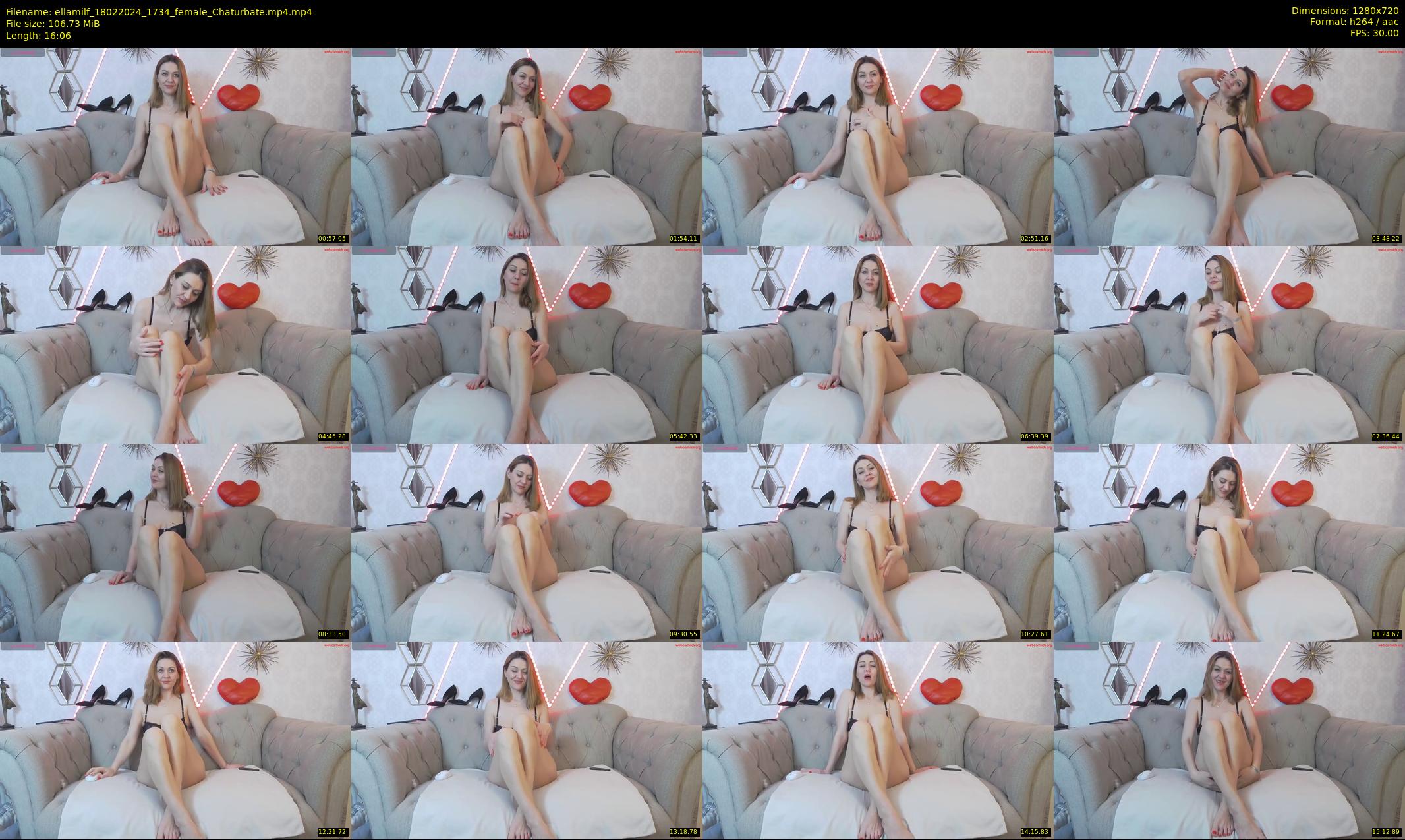 ellamilf — 17 minute Chaturbate female cam show recording, 720p, Feb 18, 2024