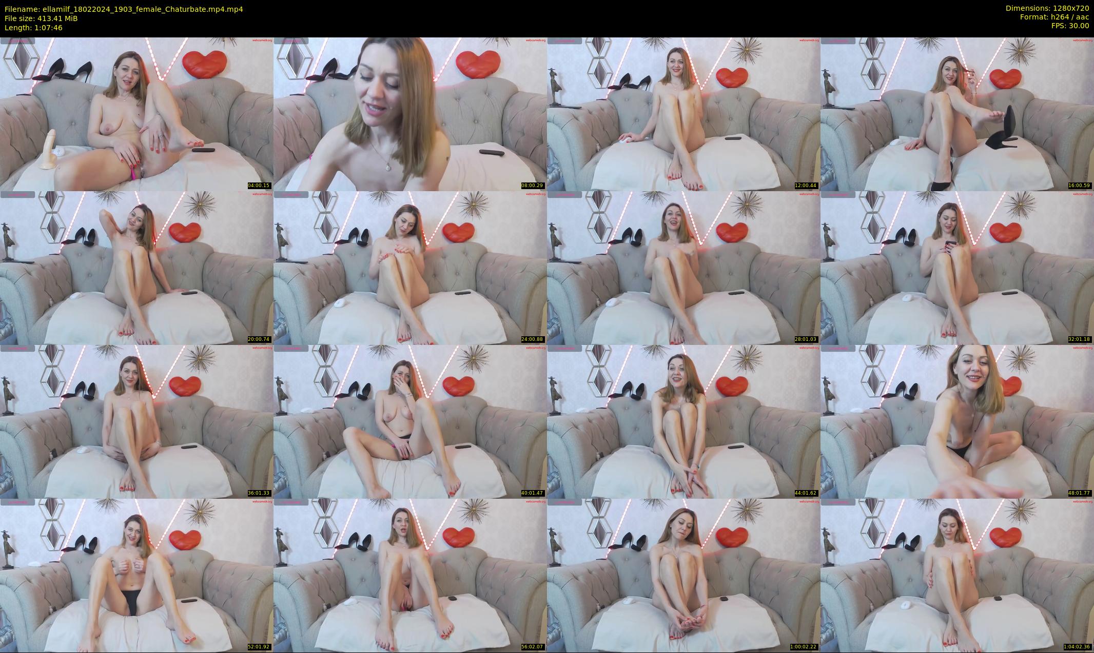 ellamilf — 68 minute Chaturbate female cam show recording, 720p, Feb 18, 2024