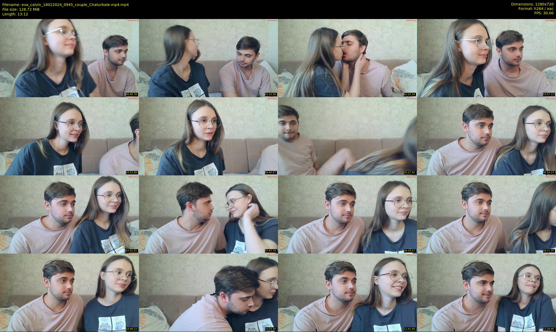 eva_calvin — 14 minute Chaturbate couple cam show recording, 720p, Feb 18, 2024