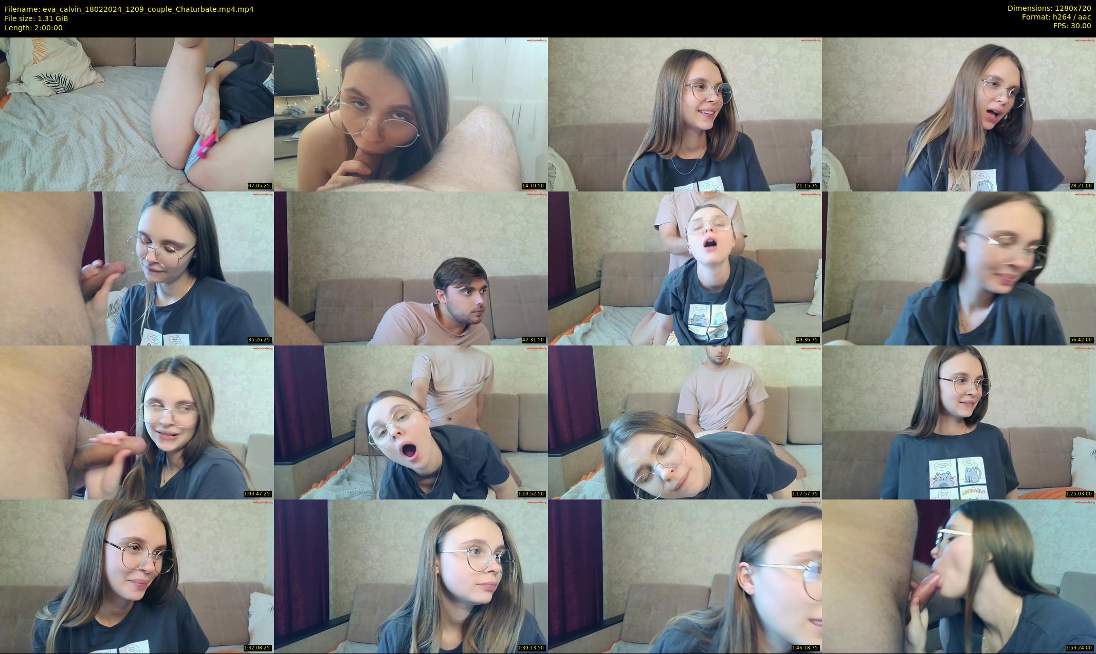 eva_calvin — 120 minute Chaturbate couple cam show recording, 720p, Feb 18, 2024