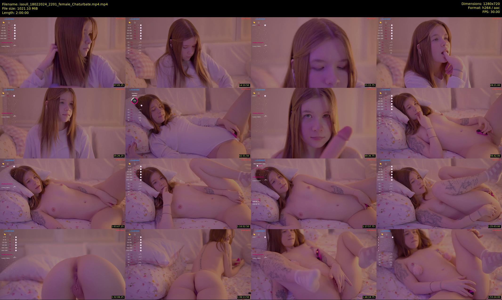 isoull — 120 minute Chaturbate female cam show recording, 720p, Feb 18, 2024