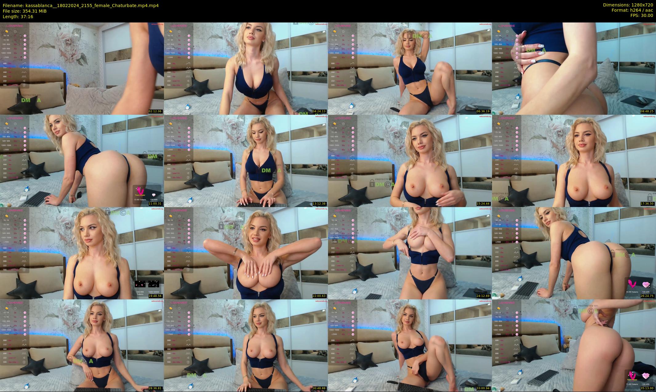kassablanca_ — 38 minute Chaturbate female cam show recording, 720p, Feb 18, 2024