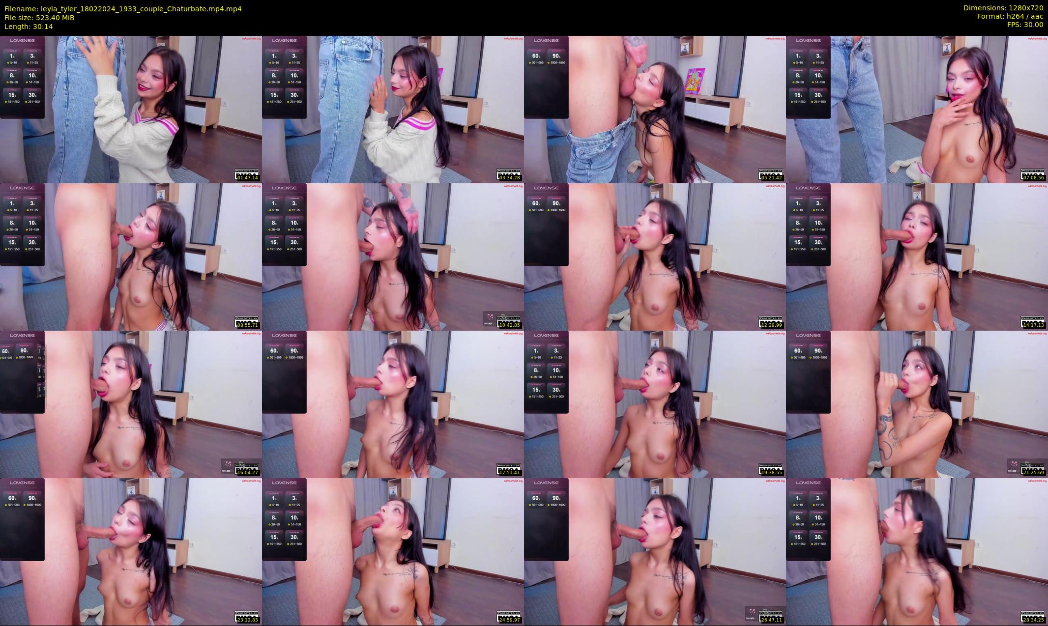 leyla_tyler — 31 minute Chaturbate couple cam show recording, 720p, Feb 18, 2024