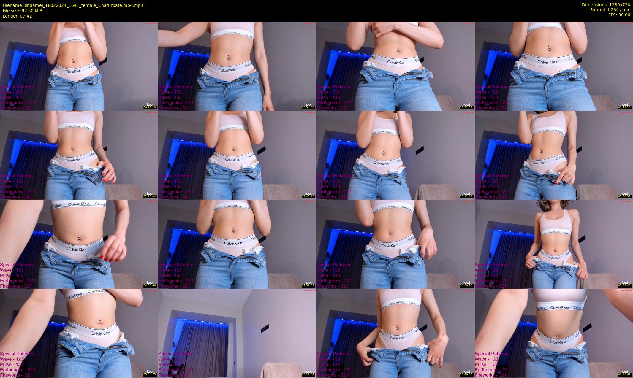 lindamei — 8 minute Chaturbate female cam show recording, 720p, Feb 18, 2024