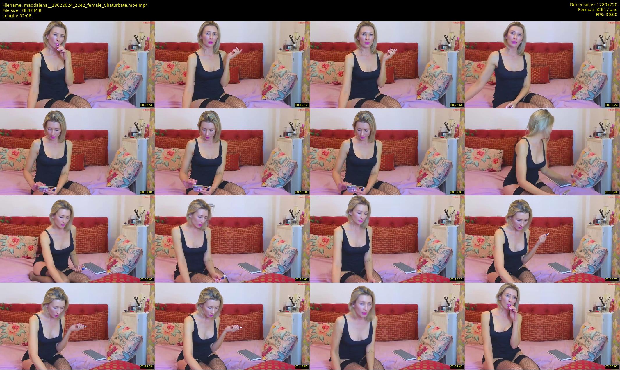 maddalena_ — 3 minute Chaturbate female cam show recording, 720p, Feb 18, 2024