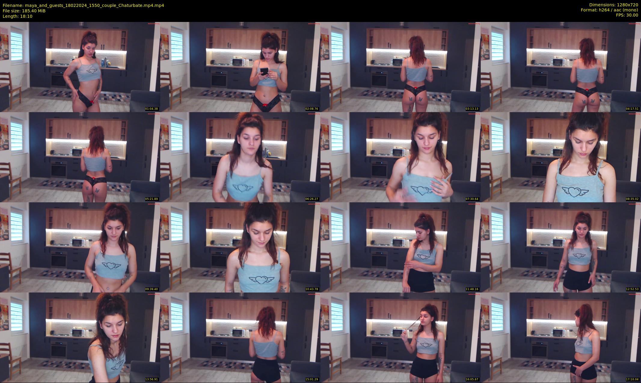 maya_and_guests — 19 minute Chaturbate couple cam show recording, 720p, Feb 18, 2024