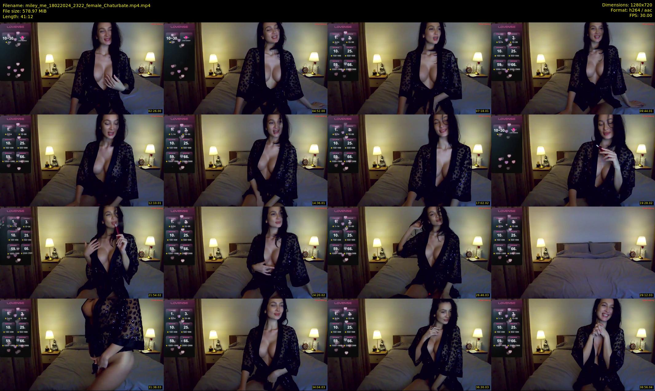 miley_me — 42 minute Chaturbate female cam show recording, 720p, Feb 18, 2024