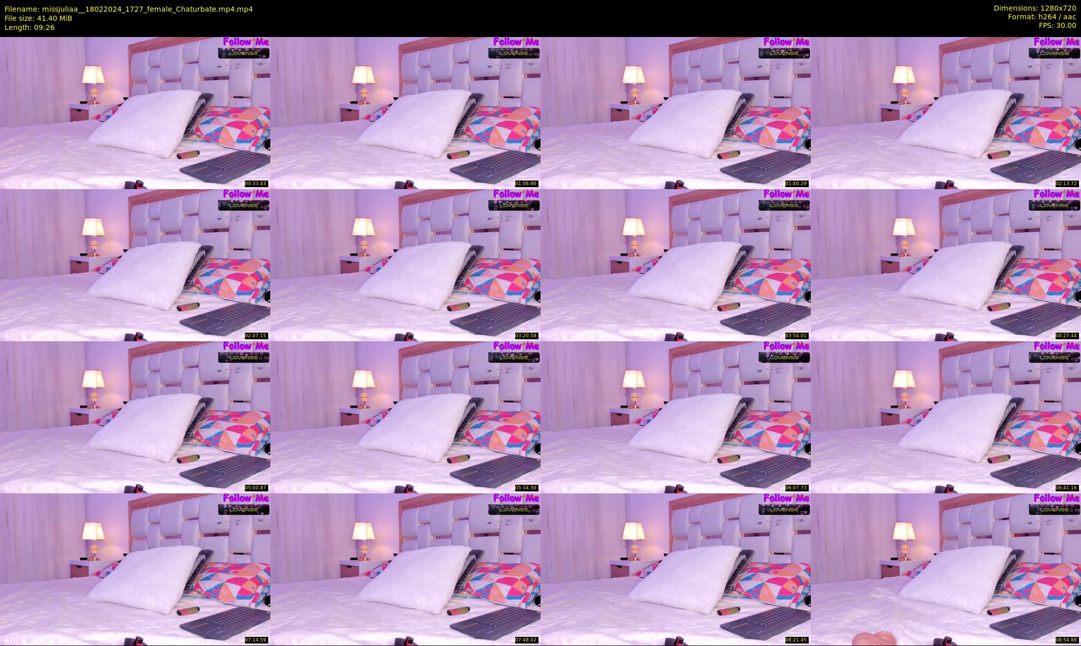 missjuliaa_ — 10 minute Chaturbate female cam show recording, 720p, Feb 18, 2024