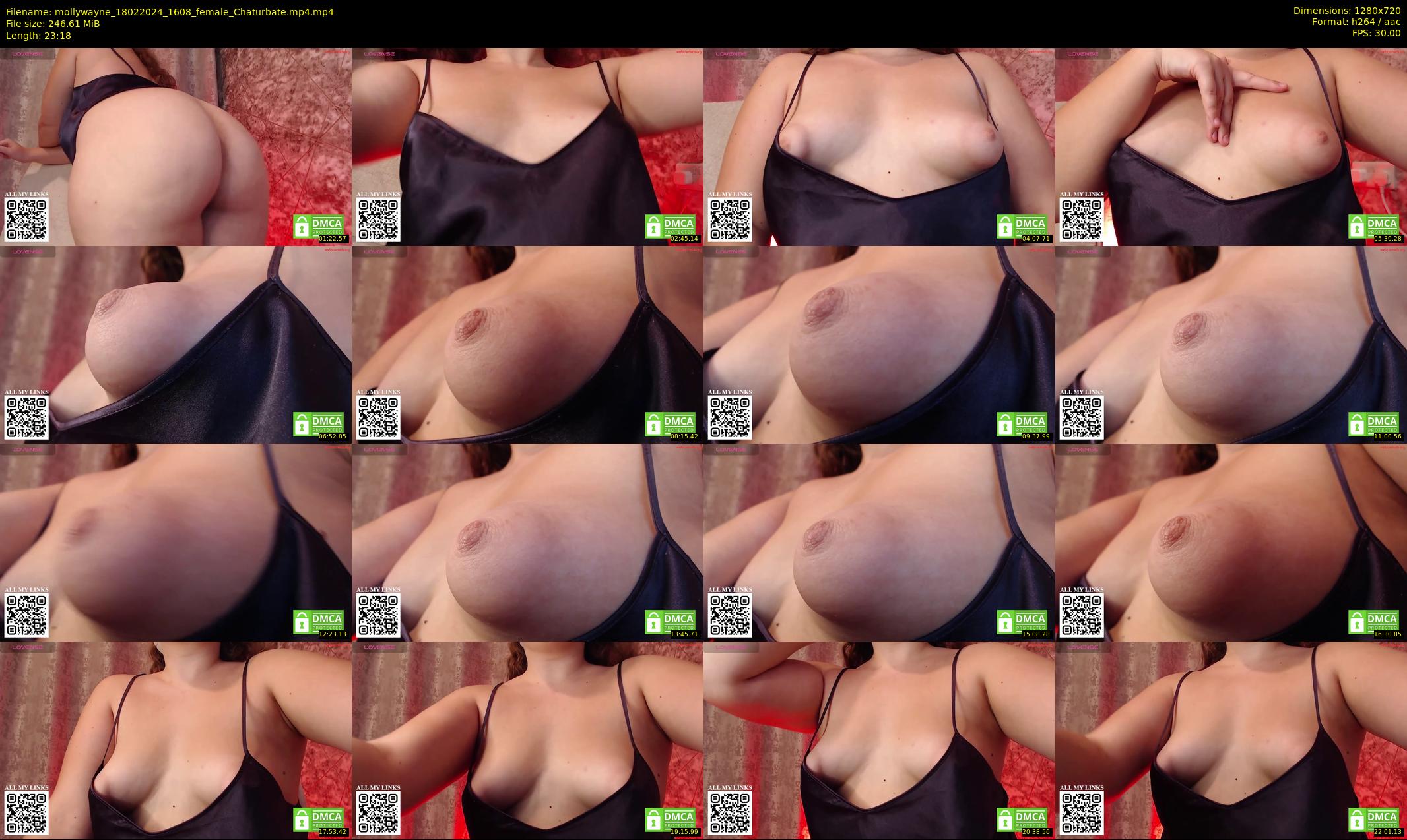 mollywayne — 24 minute Chaturbate female cam show recording, 720p, Feb 18, 2024