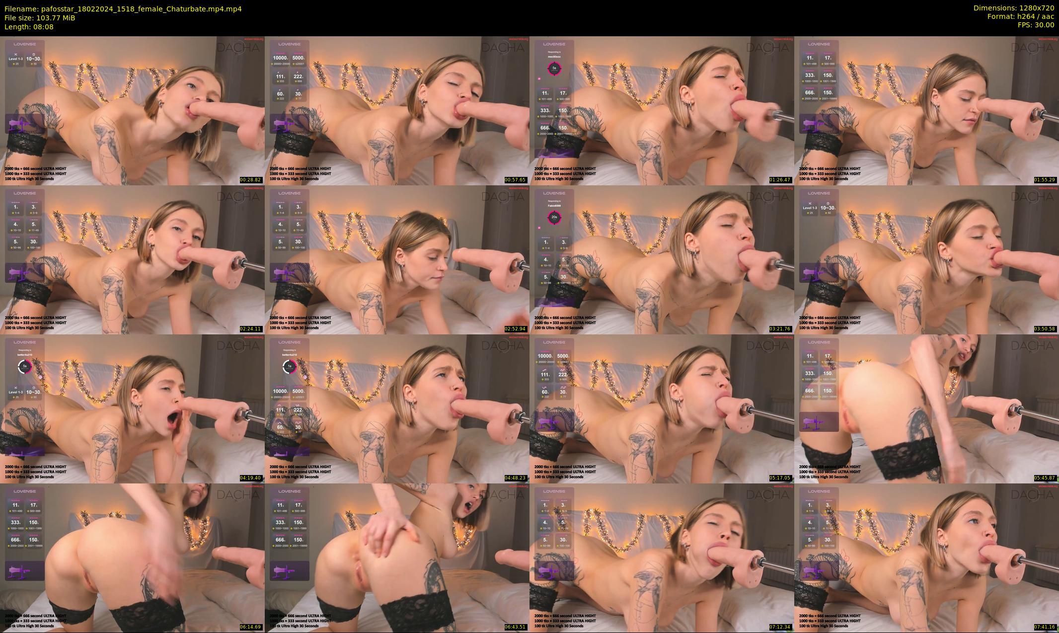 pafosstar — 9 minute Chaturbate female cam show recording, 720p, Feb 18, 2024
