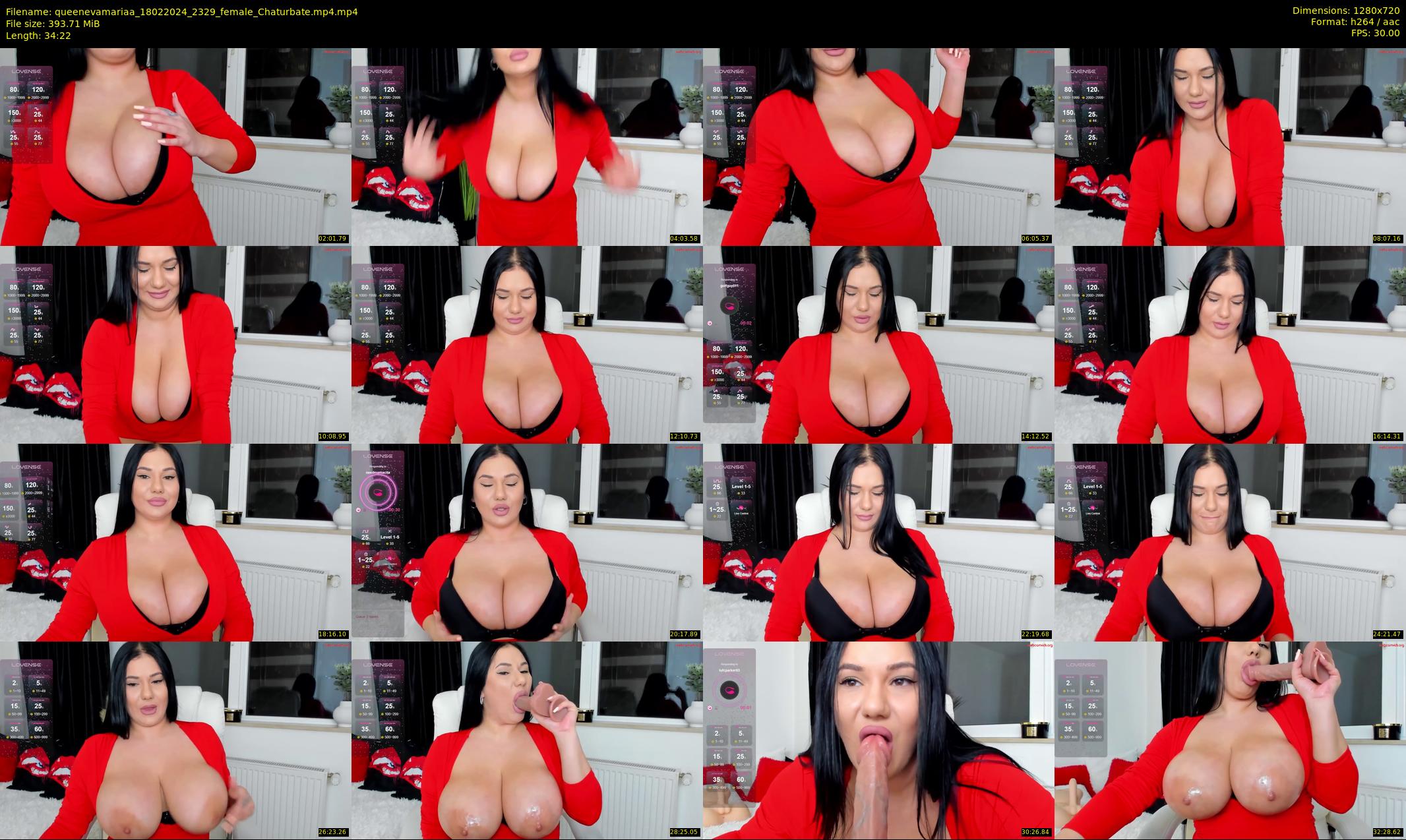 queenevamariaa — 35 minute Chaturbate female cam show recording, 720p, Feb 18, 2024