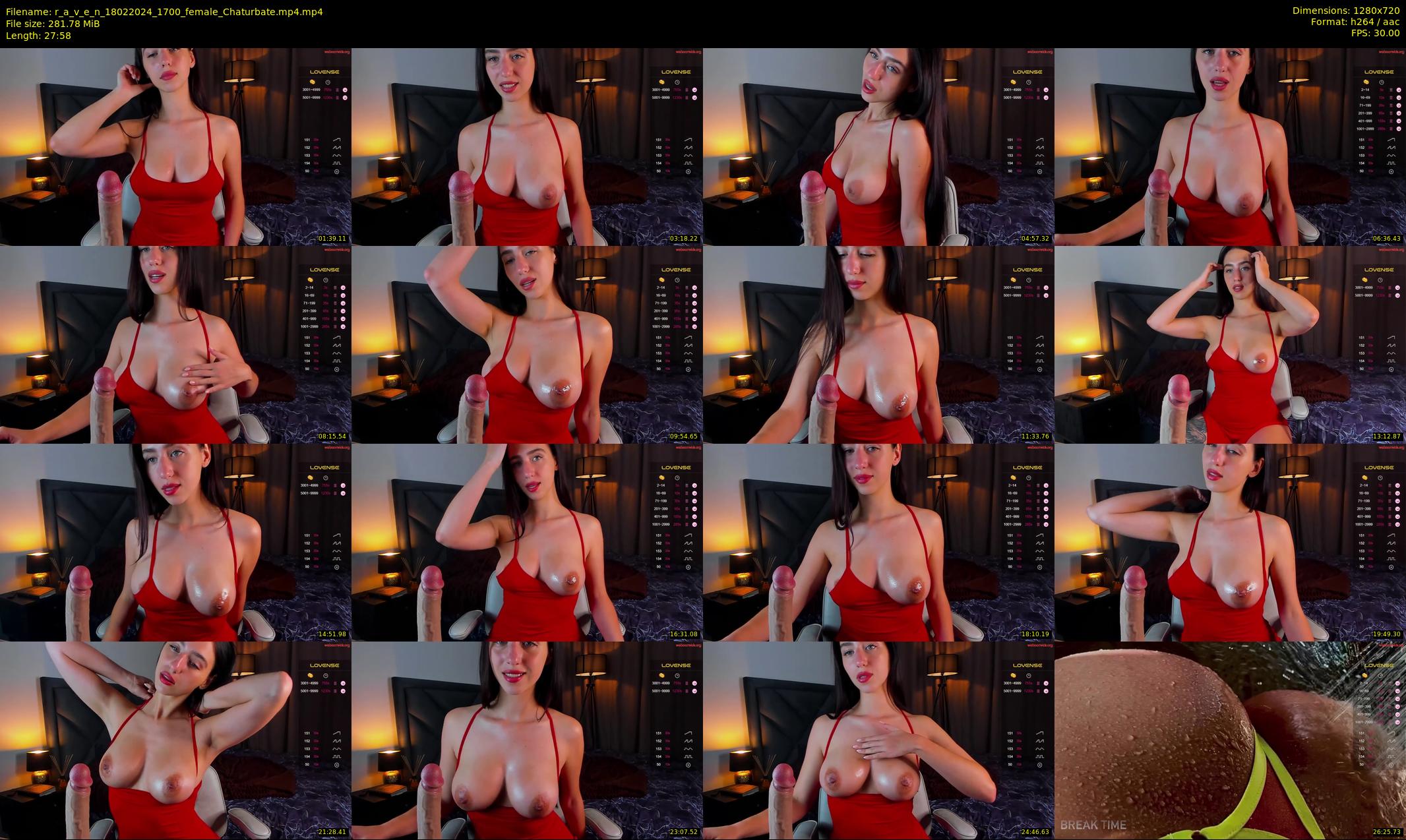 r_a_v_e_n — 28 minute Chaturbate female cam show recording, 720p, Feb 18, 2024
