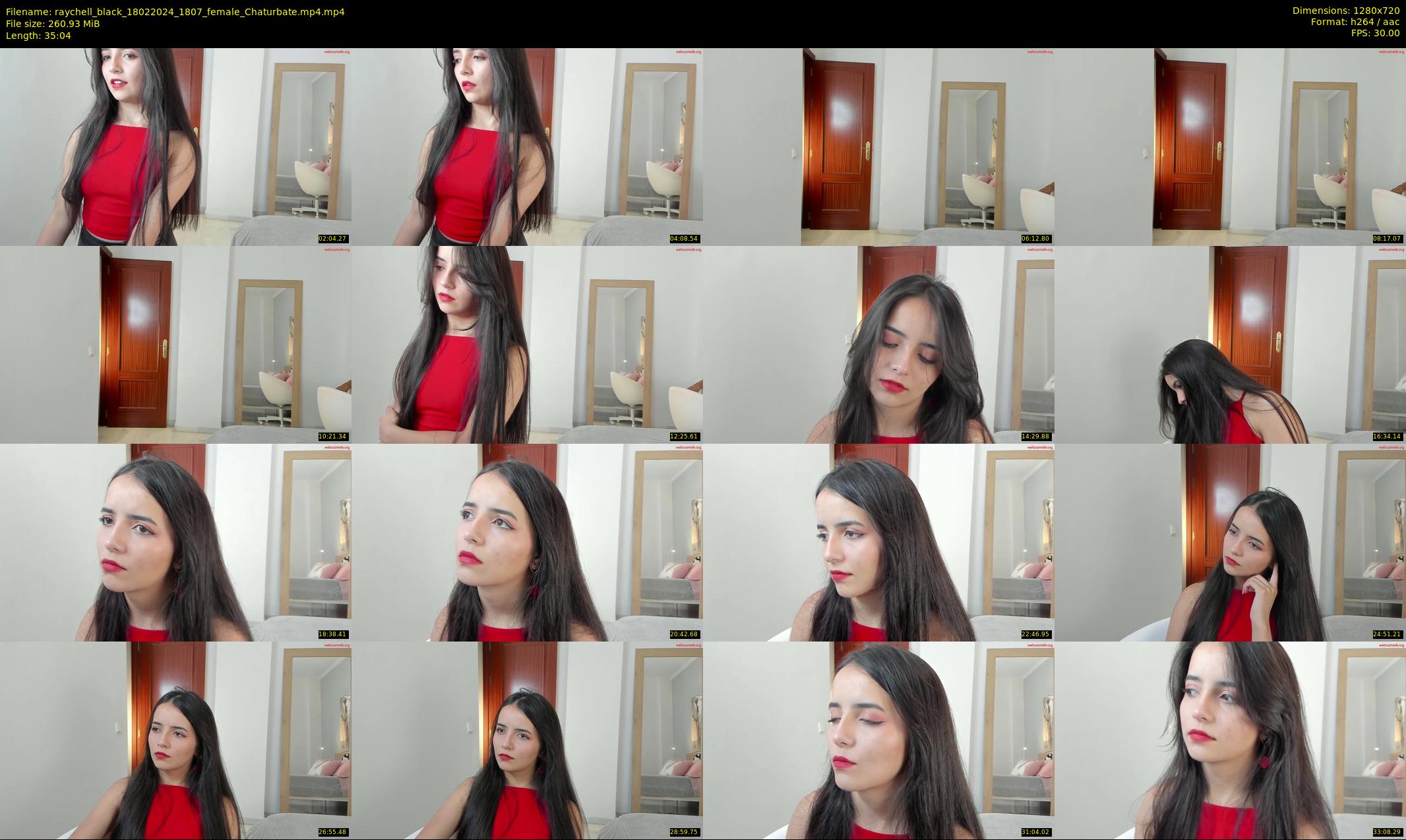 raychell_black — 36 minute Chaturbate female cam show recording, 720p, Feb 18, 2024